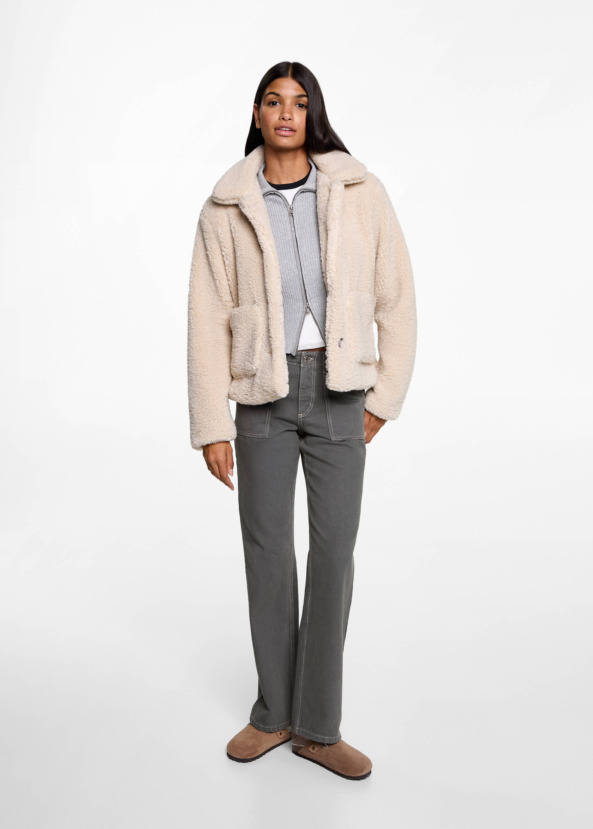 Pantalon droit poches - Plan général