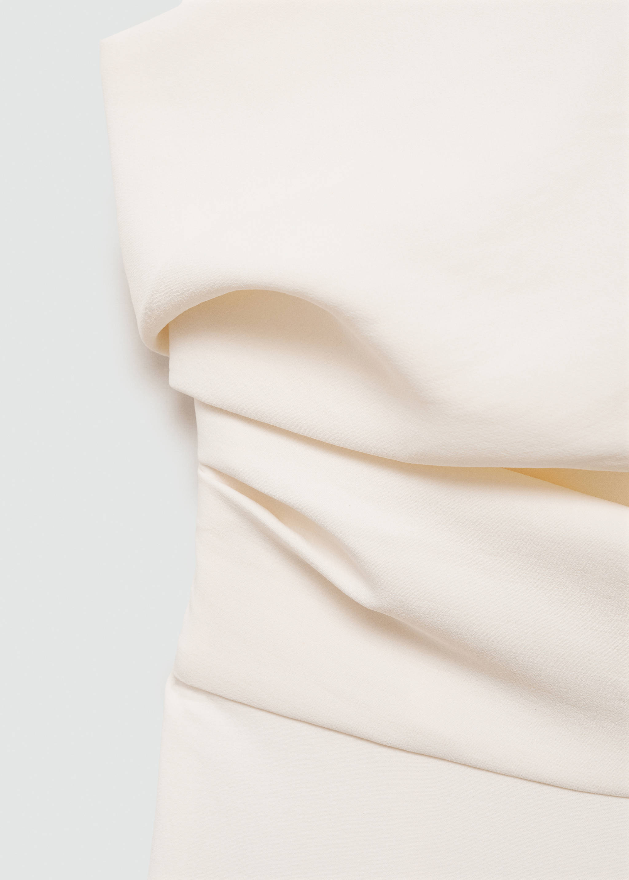 Asymmetrischer Jumpsuit mit drapiertem Detail - Detail des Artikels 0