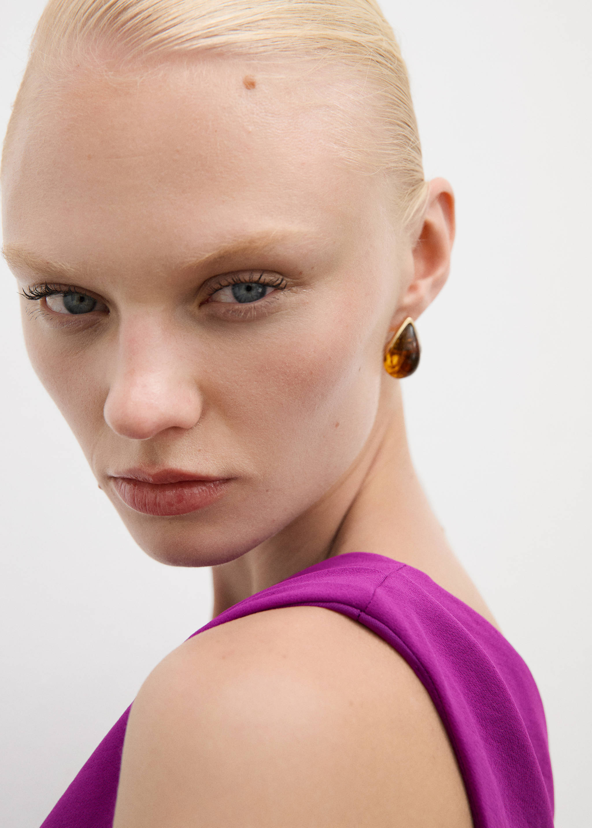 Mono asimétrico detalle drapeado - Detalle del artículo 1