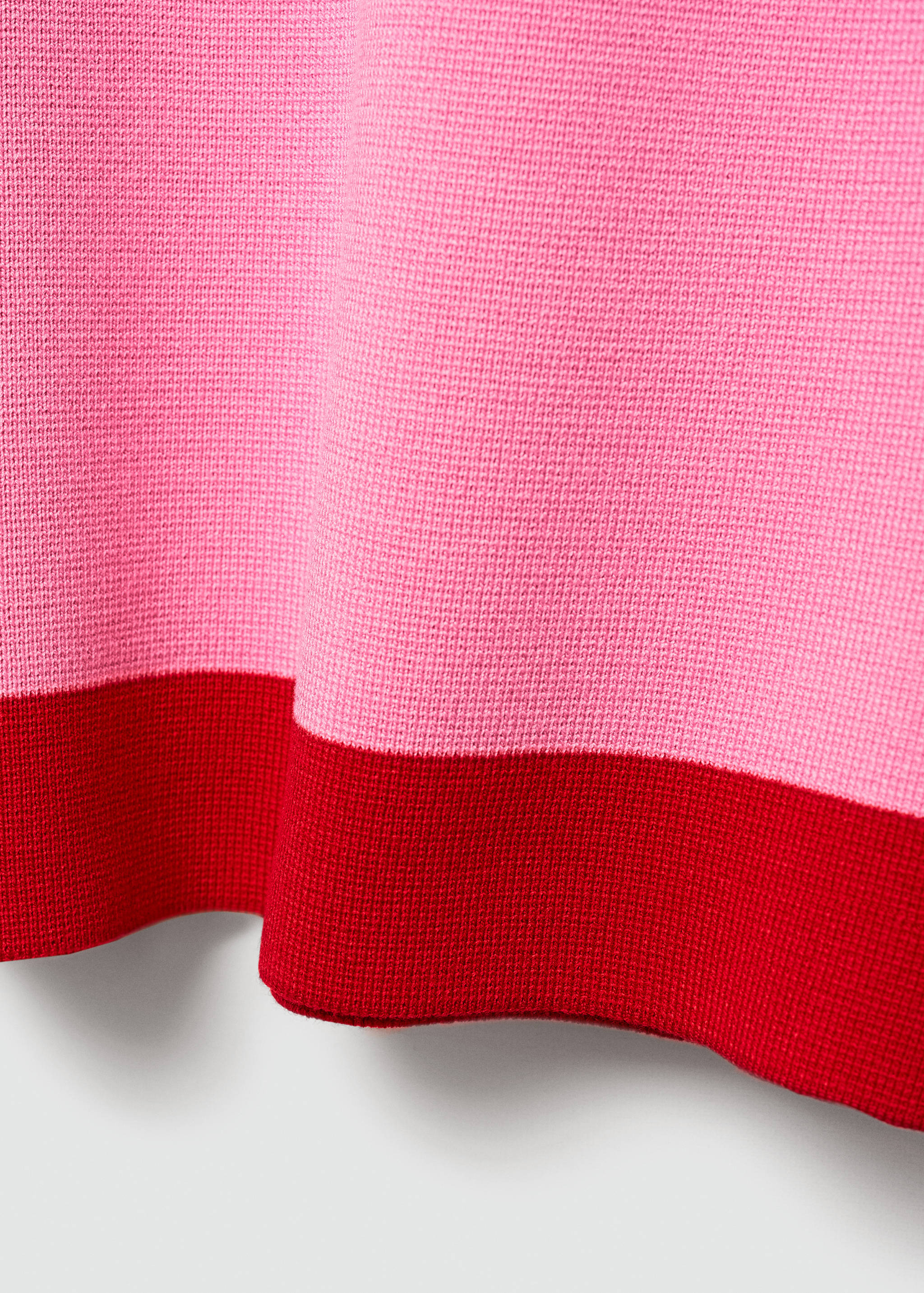 Contrast trim sweater - Details of the article 0