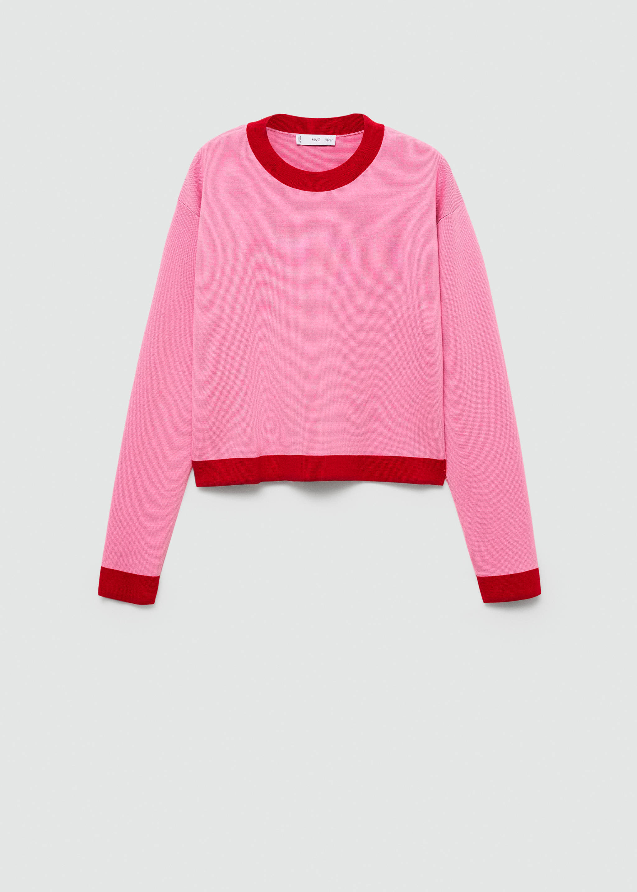 Pull-over liserés contrastants - Article sans modèle