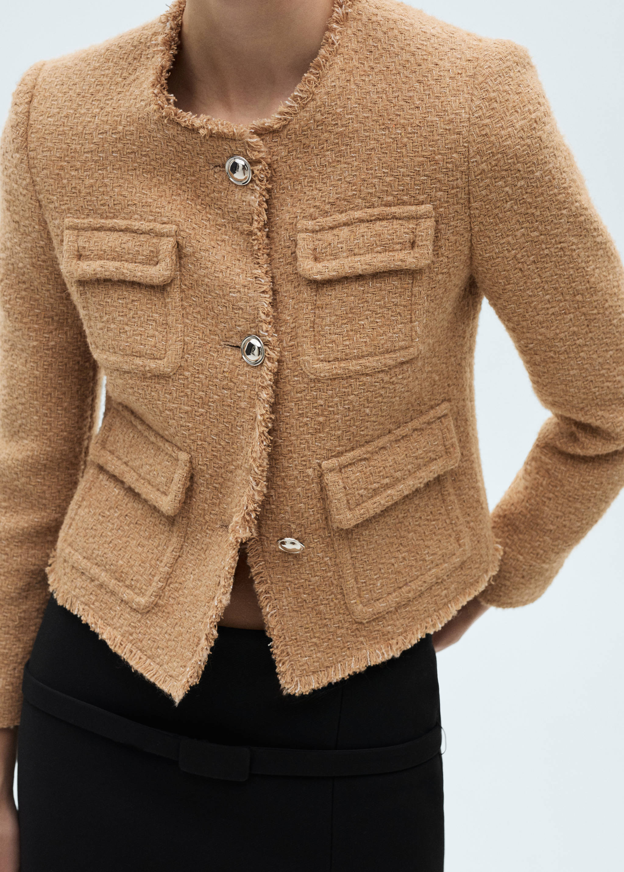 Pocket tweed jacket - Details of the article 6