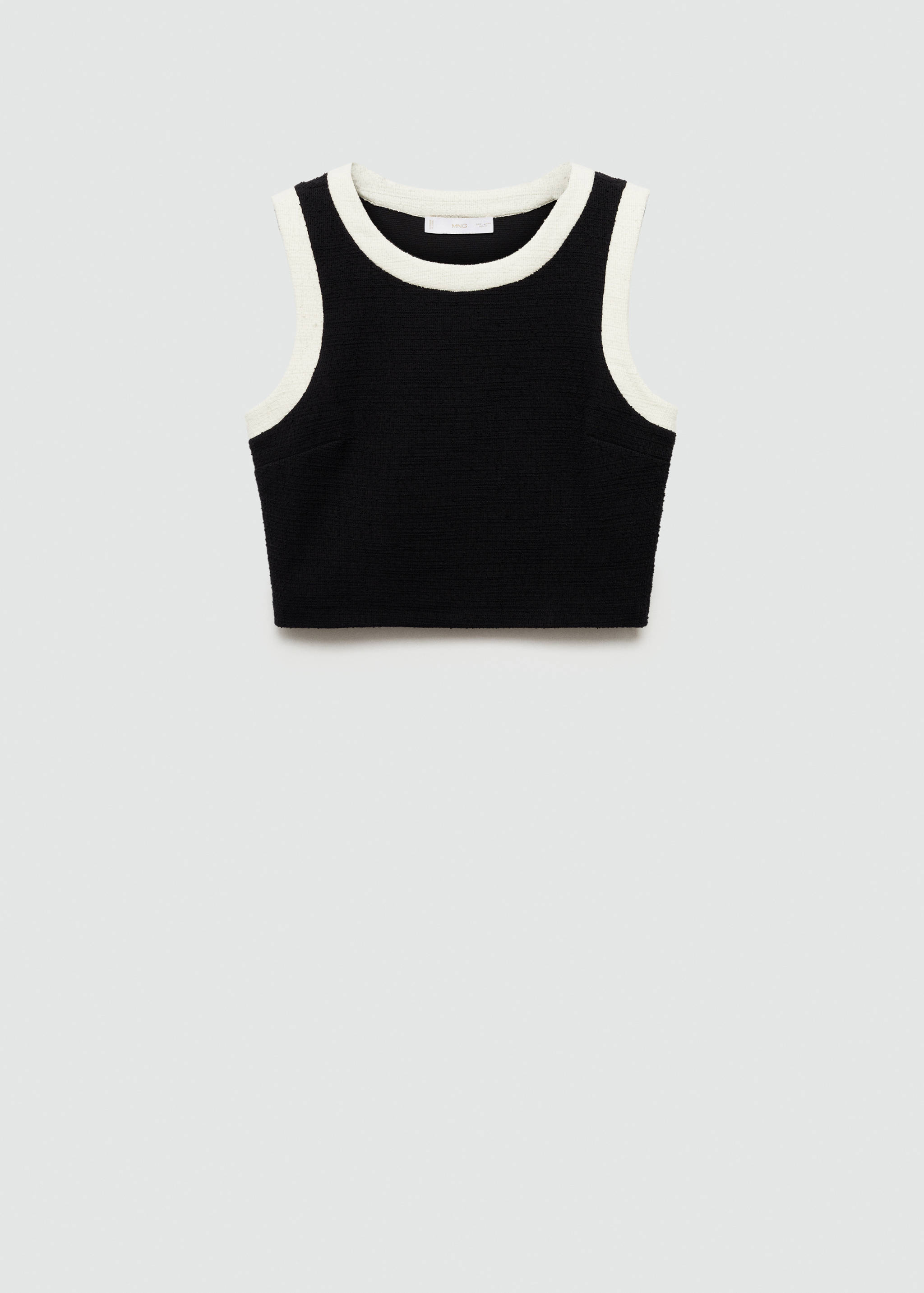 Top tweed crop - Article sense model