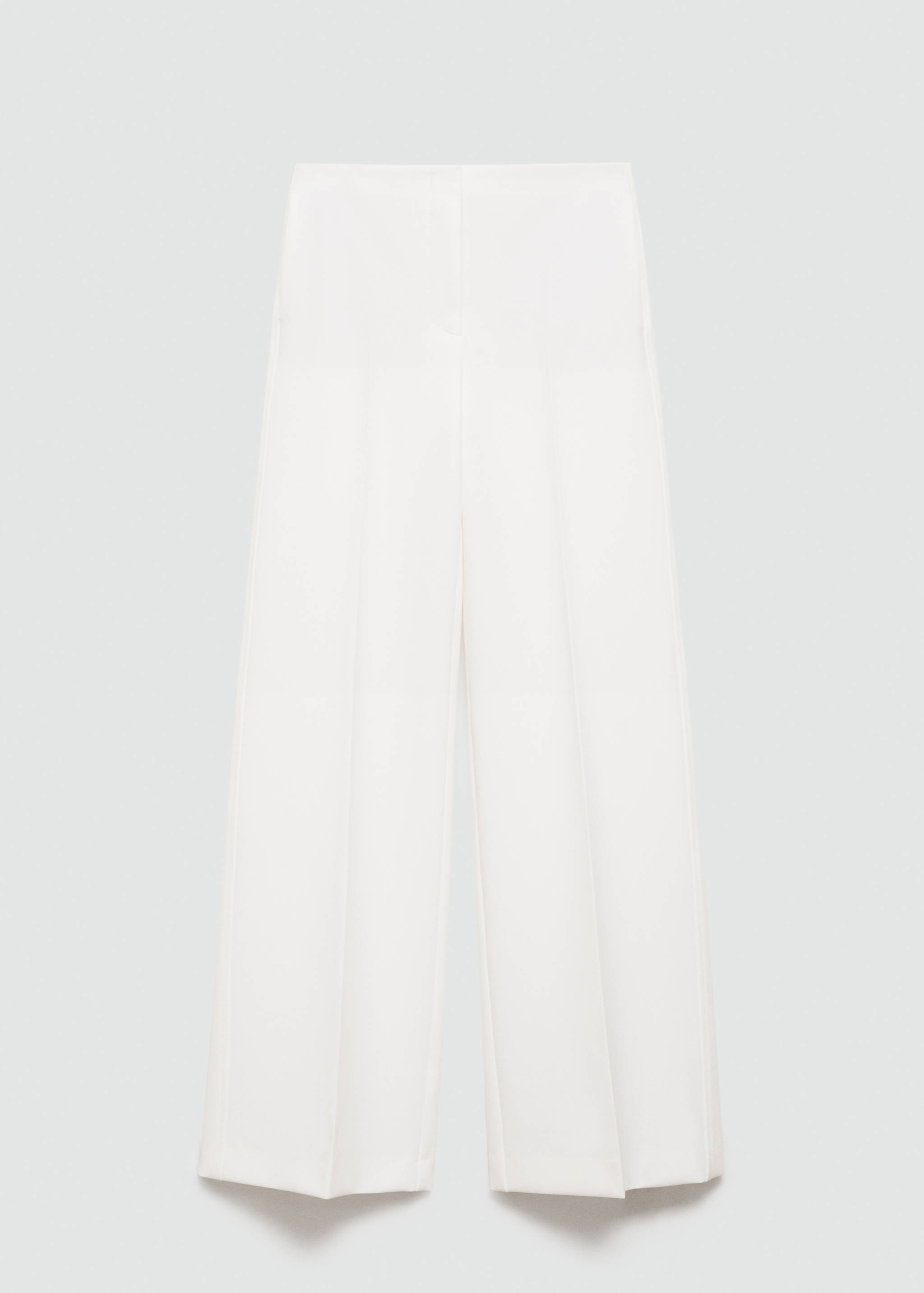 Flowy straight-fit trousers - Article without model