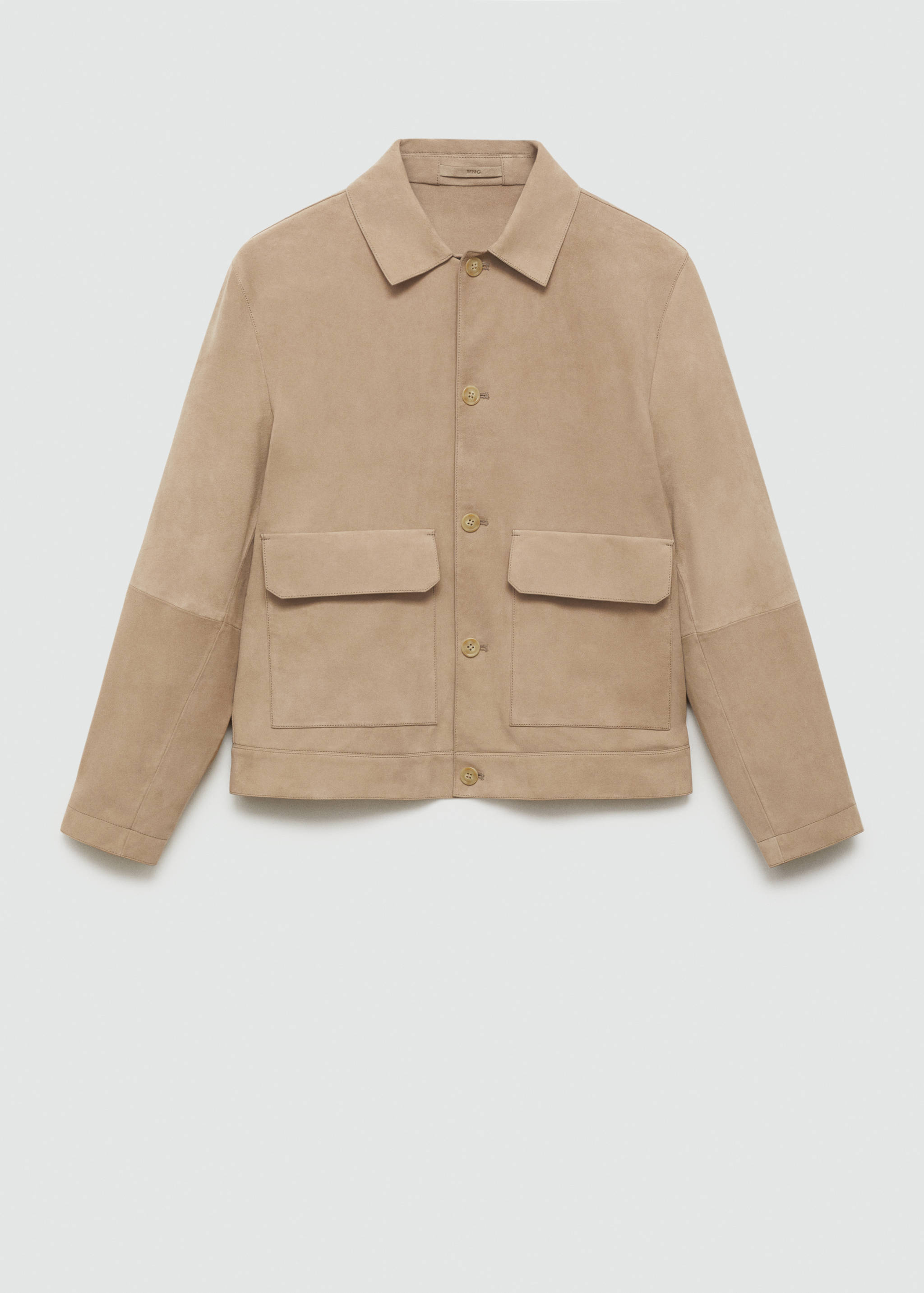 100% leather jacket with pockets - Article without model