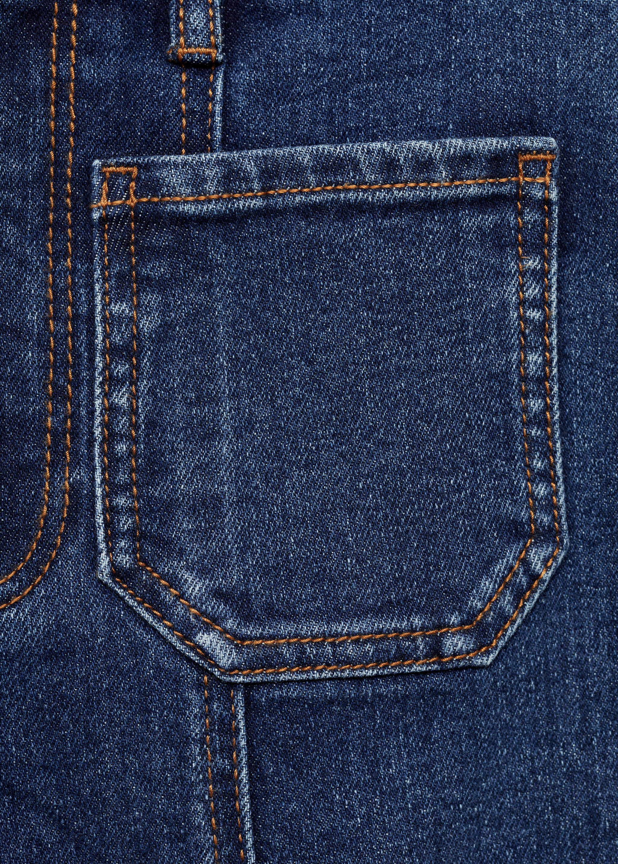Wideleg jeans with decorative seams - Details of the article 0
