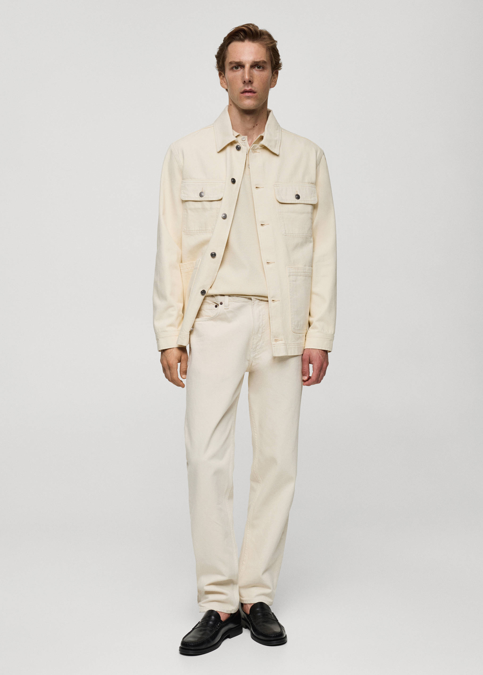 Denim overshirt pockets - General plane