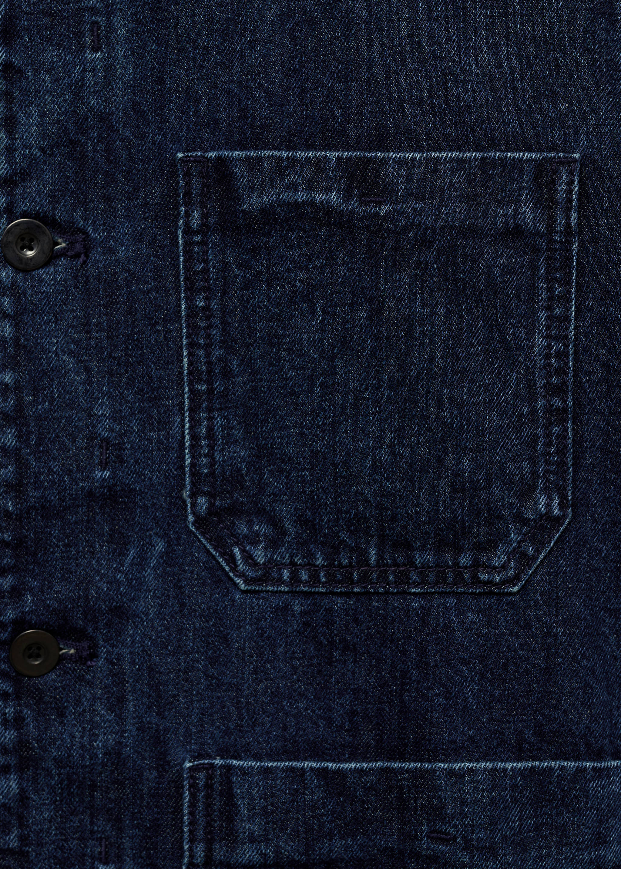Pocketed denim jacket - Details of the article 8