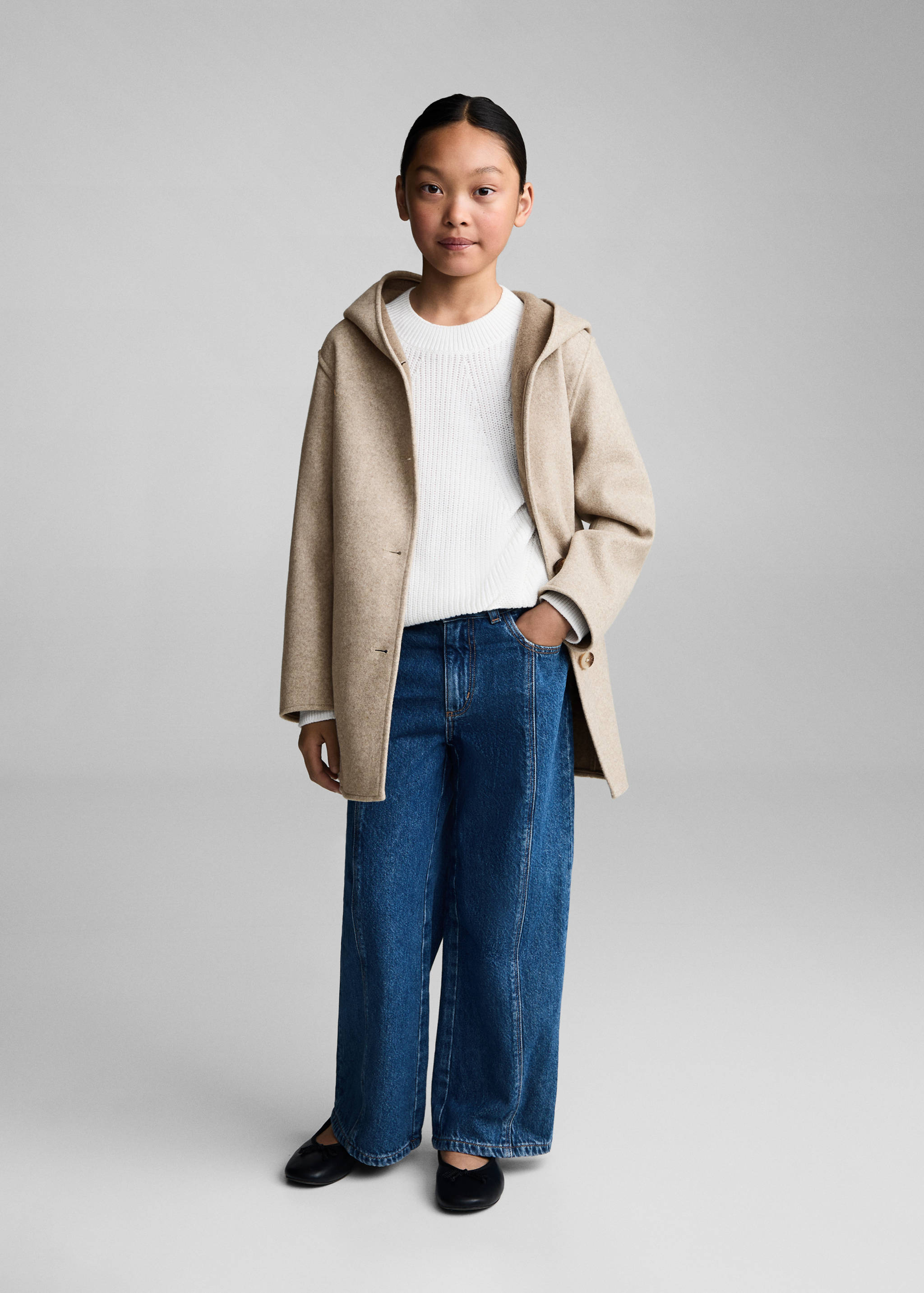 Abric caputxa botons - Pla general