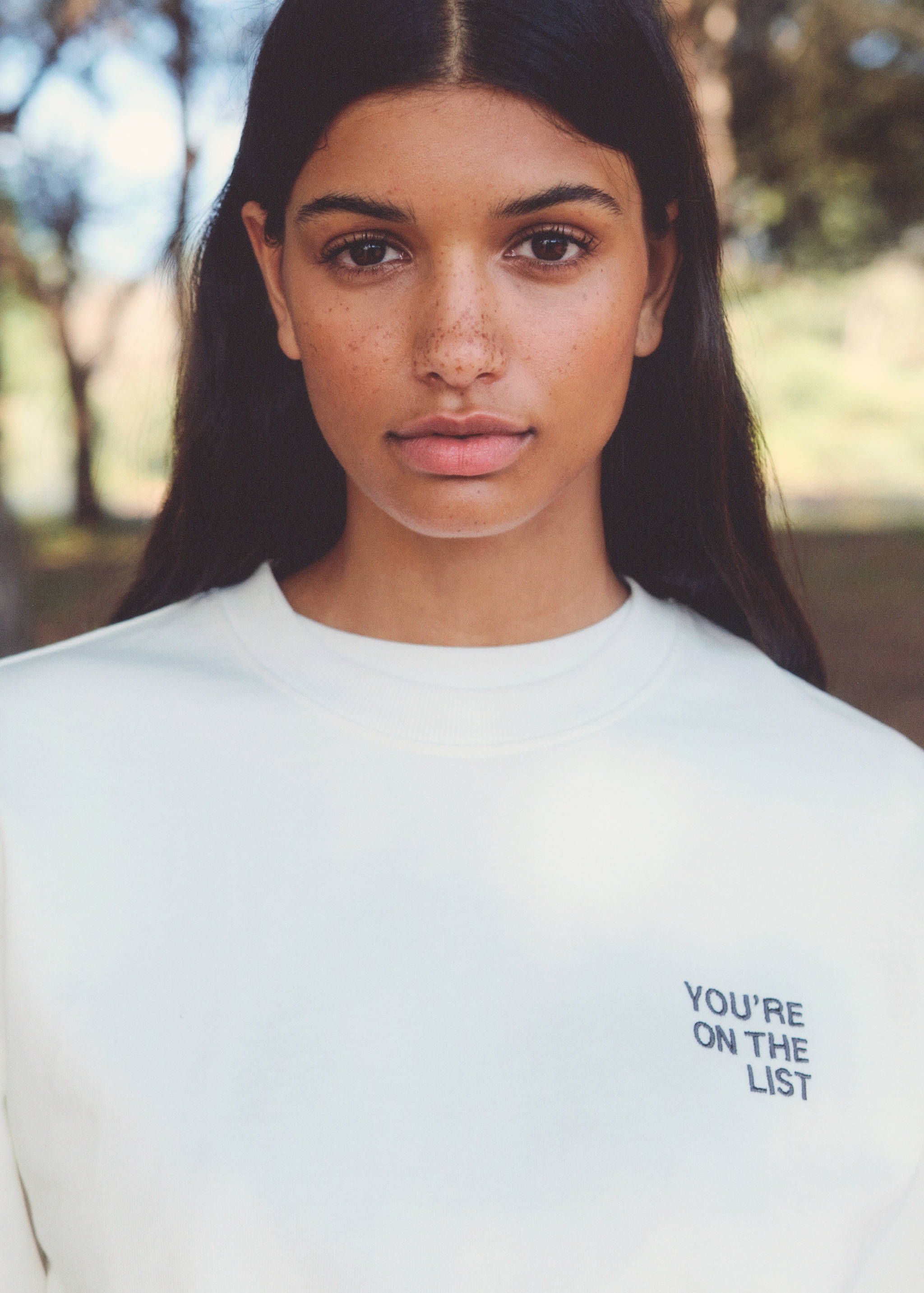 Printed message sweatshirt - Details of the article 5