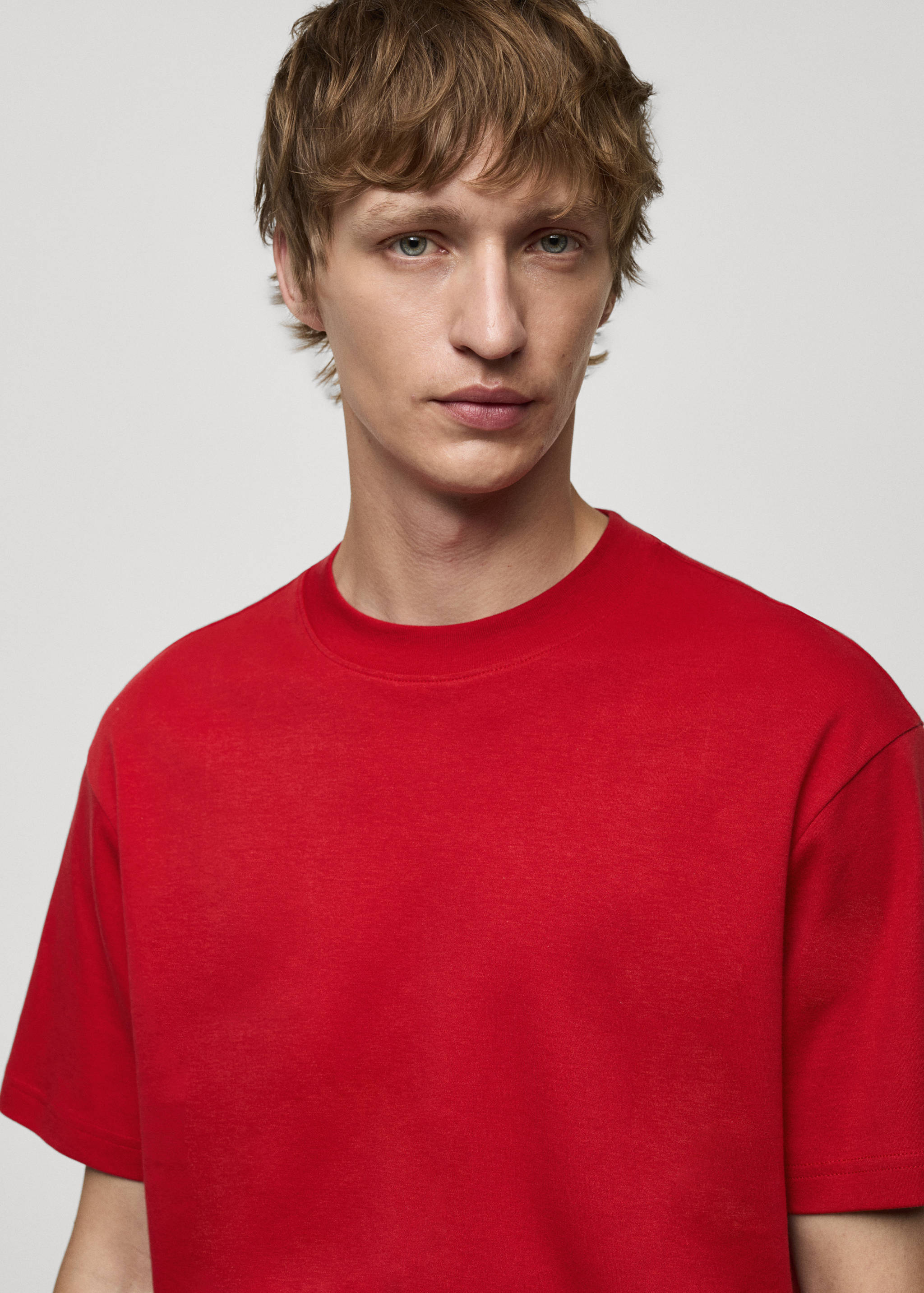 Camiseta 100% algodón relaxed fit - Detalle del artículo 1