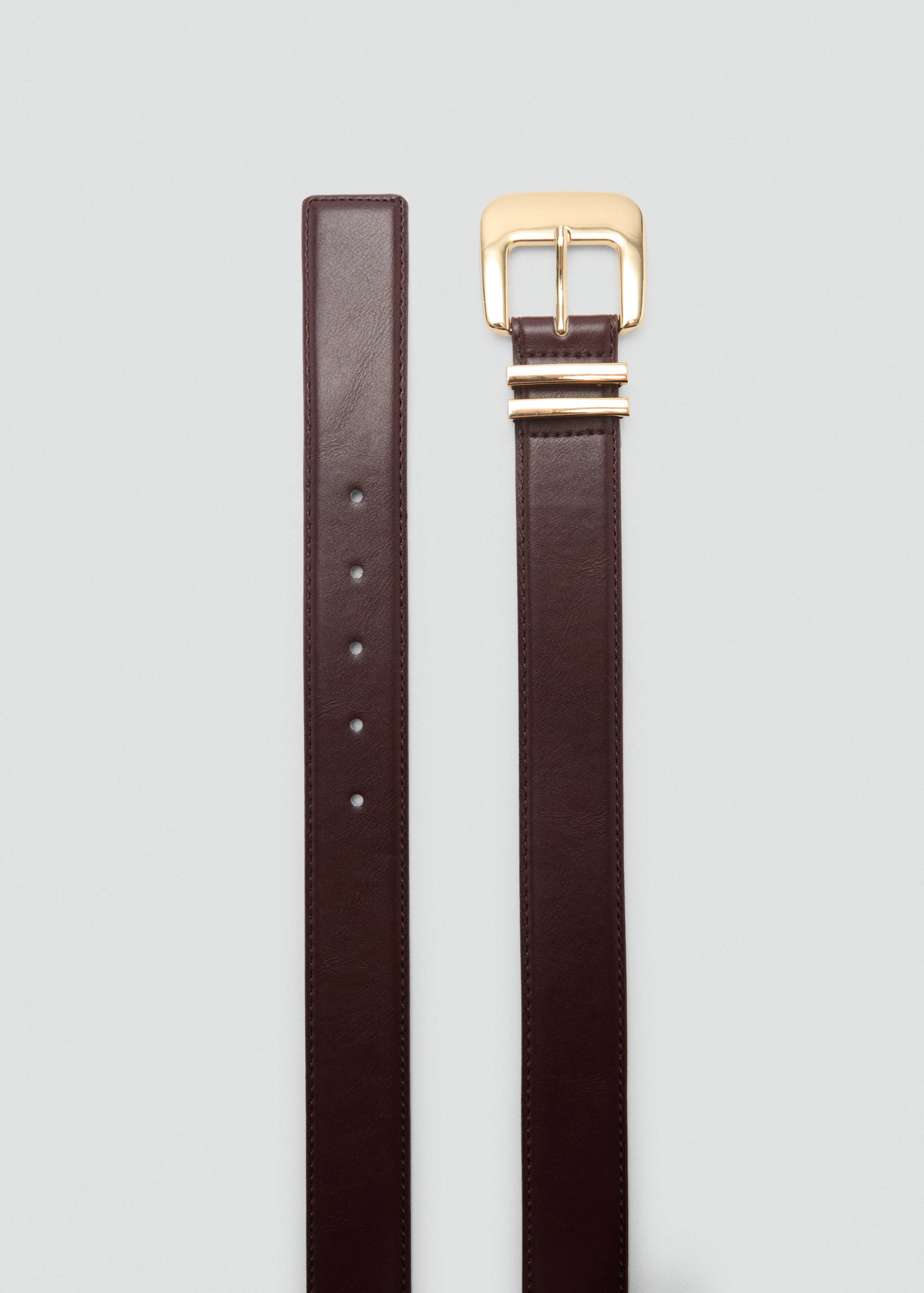 Ceinture boucle métallique - Plan moyen