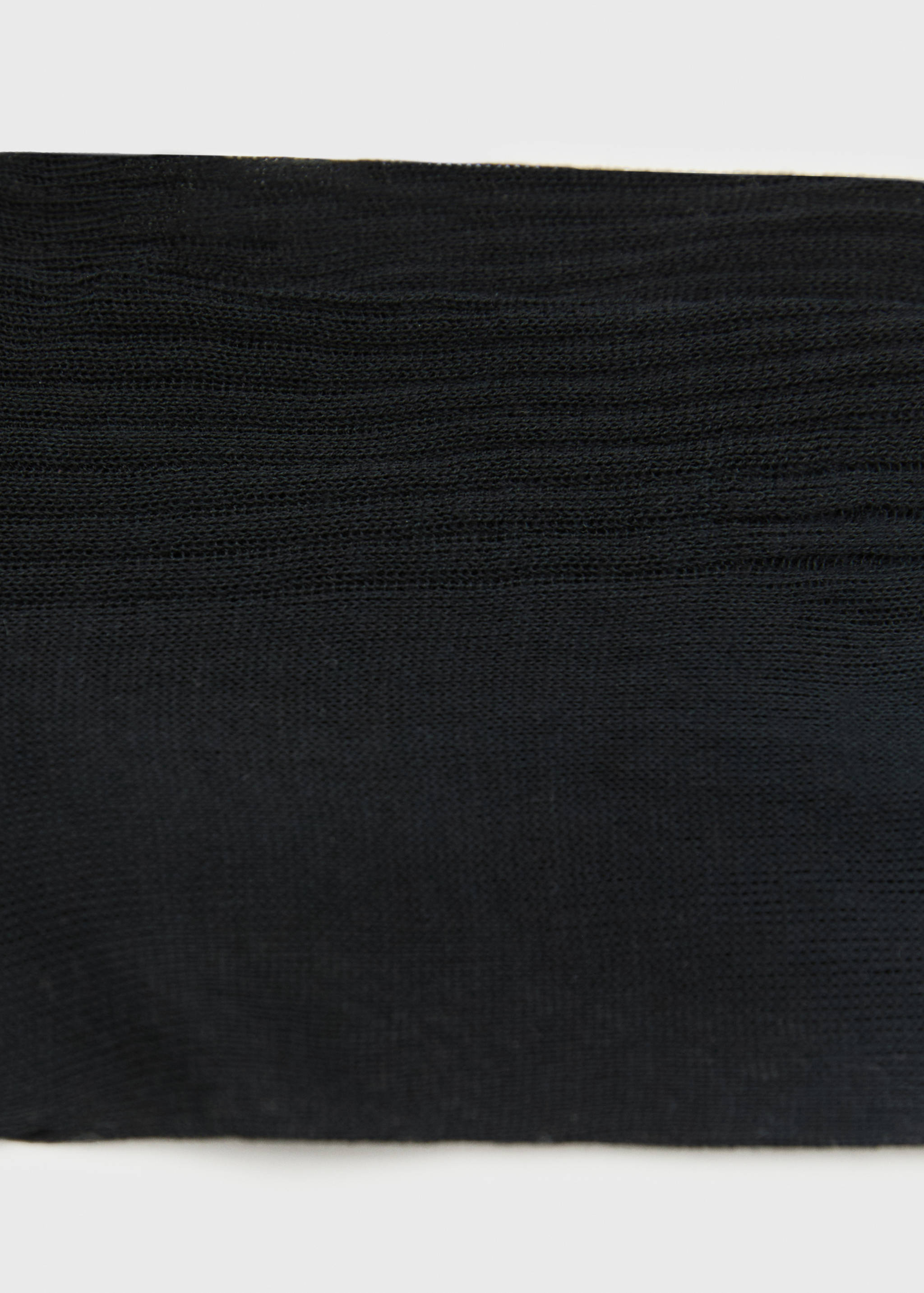 Ribbade bomullsstrumpor - Bild av mittparti