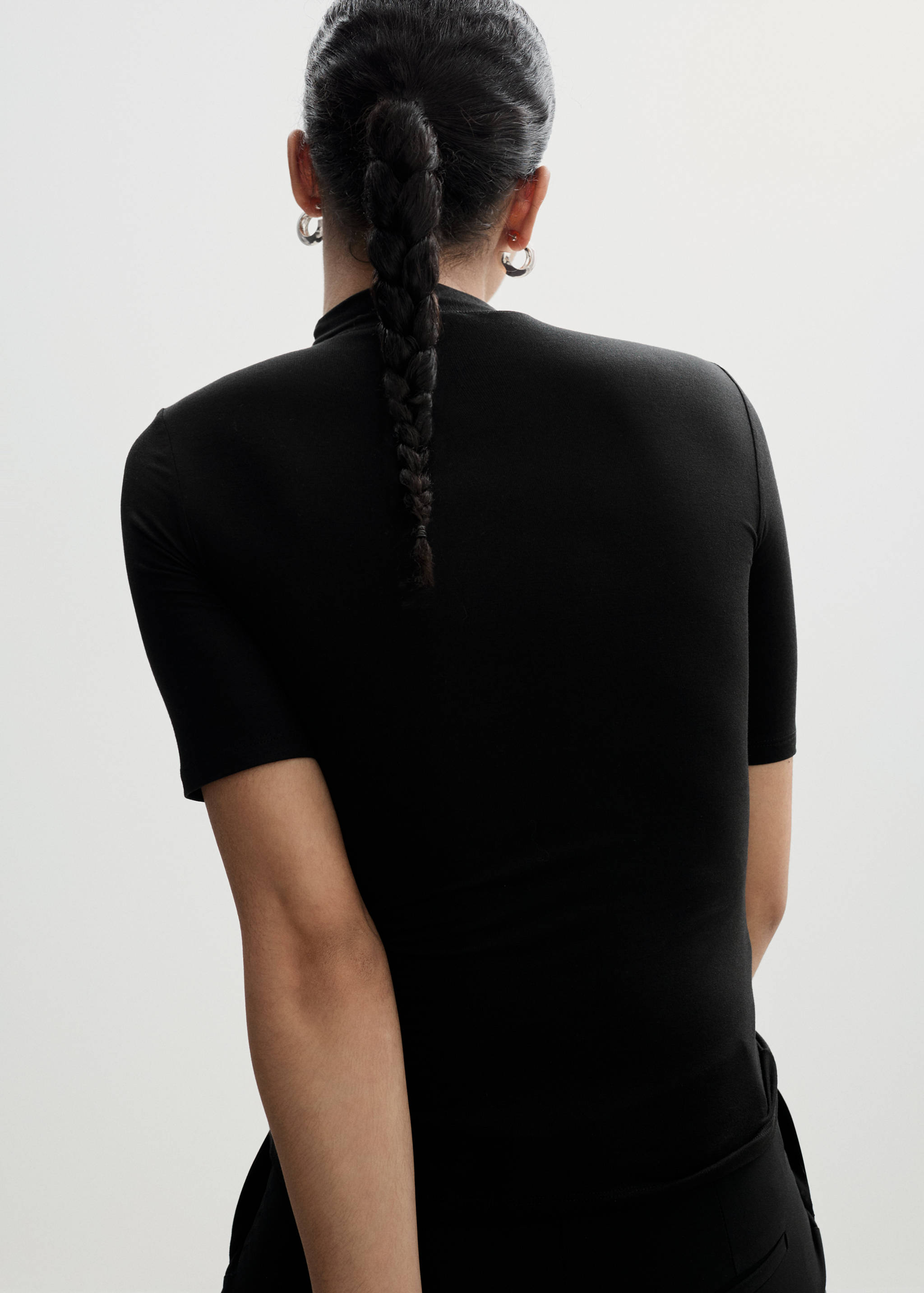 Camiseta manga corta punto - Reverso del artículo