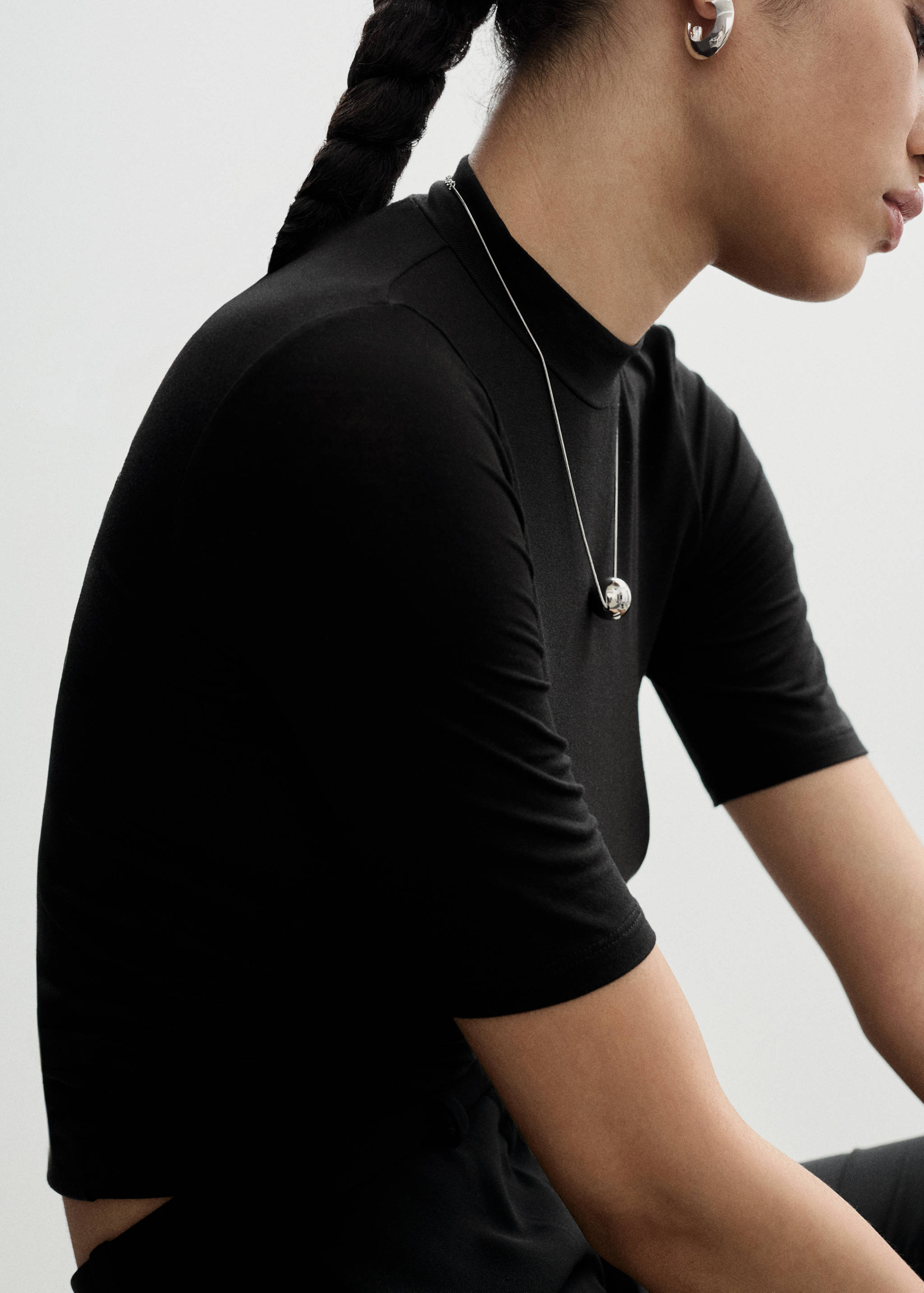 Camiseta manga corta punto - Detalle del artículo 1