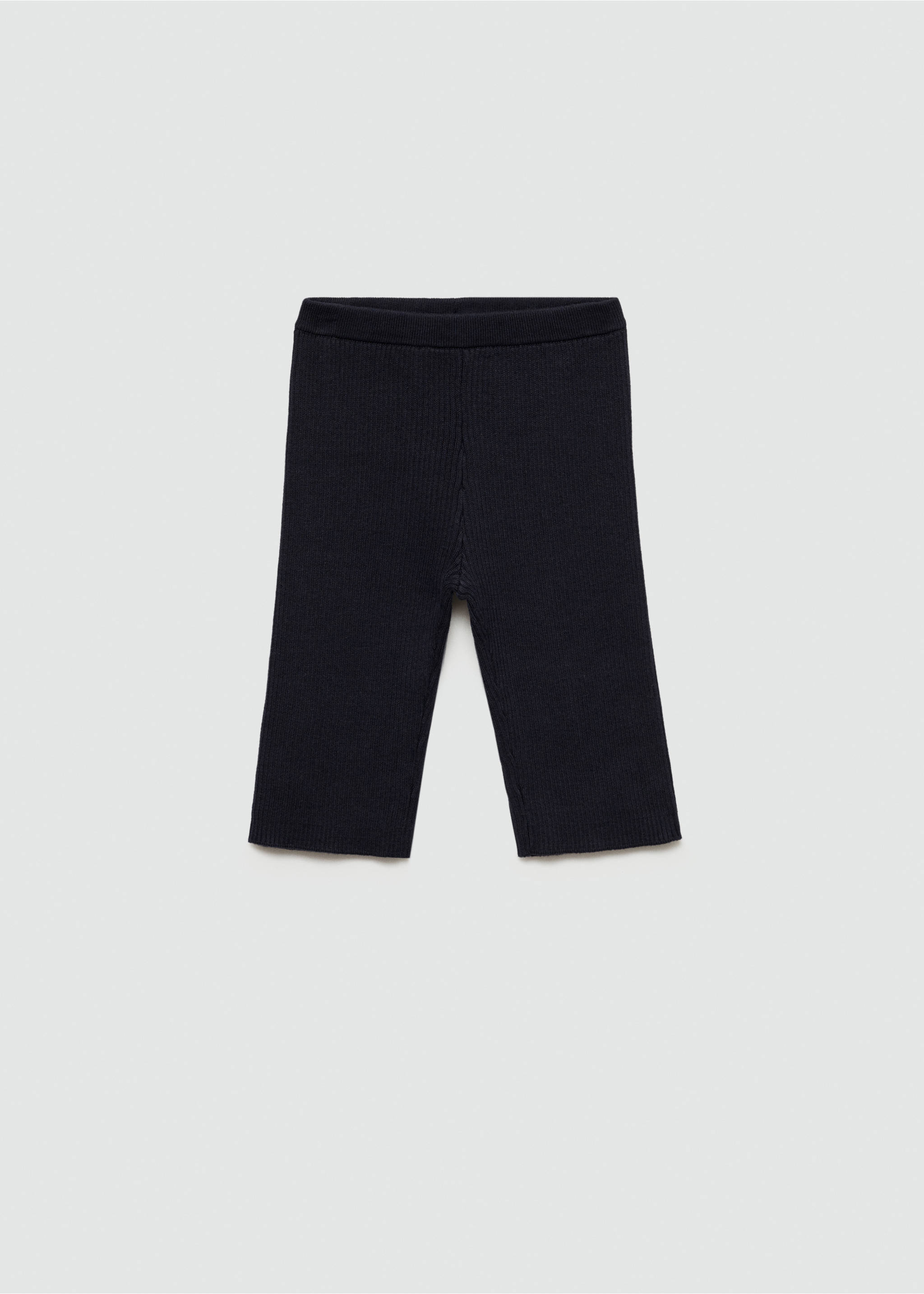 Ribbed trousers - Article without model, Dark Navy. Ref: 77074771-00.