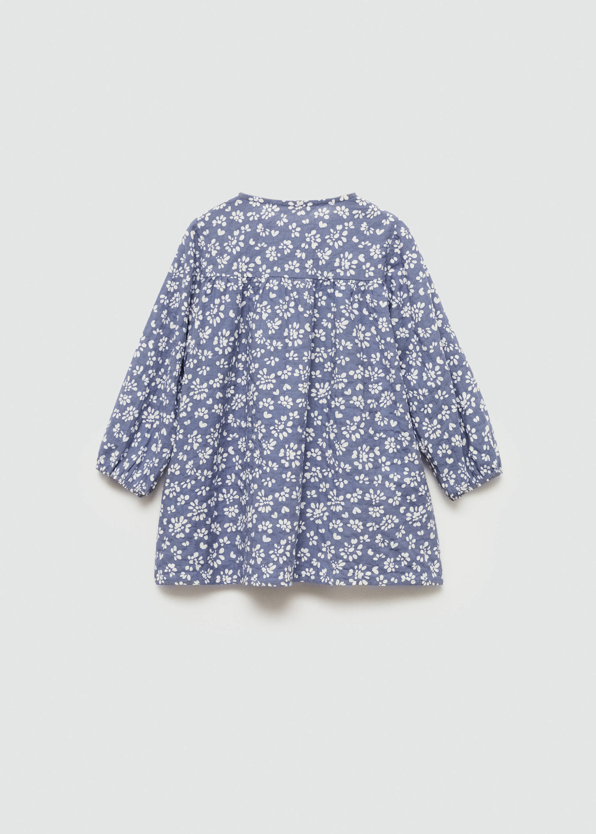 Sukienka z kwiatowym wzorem - Tylna strona artykułu