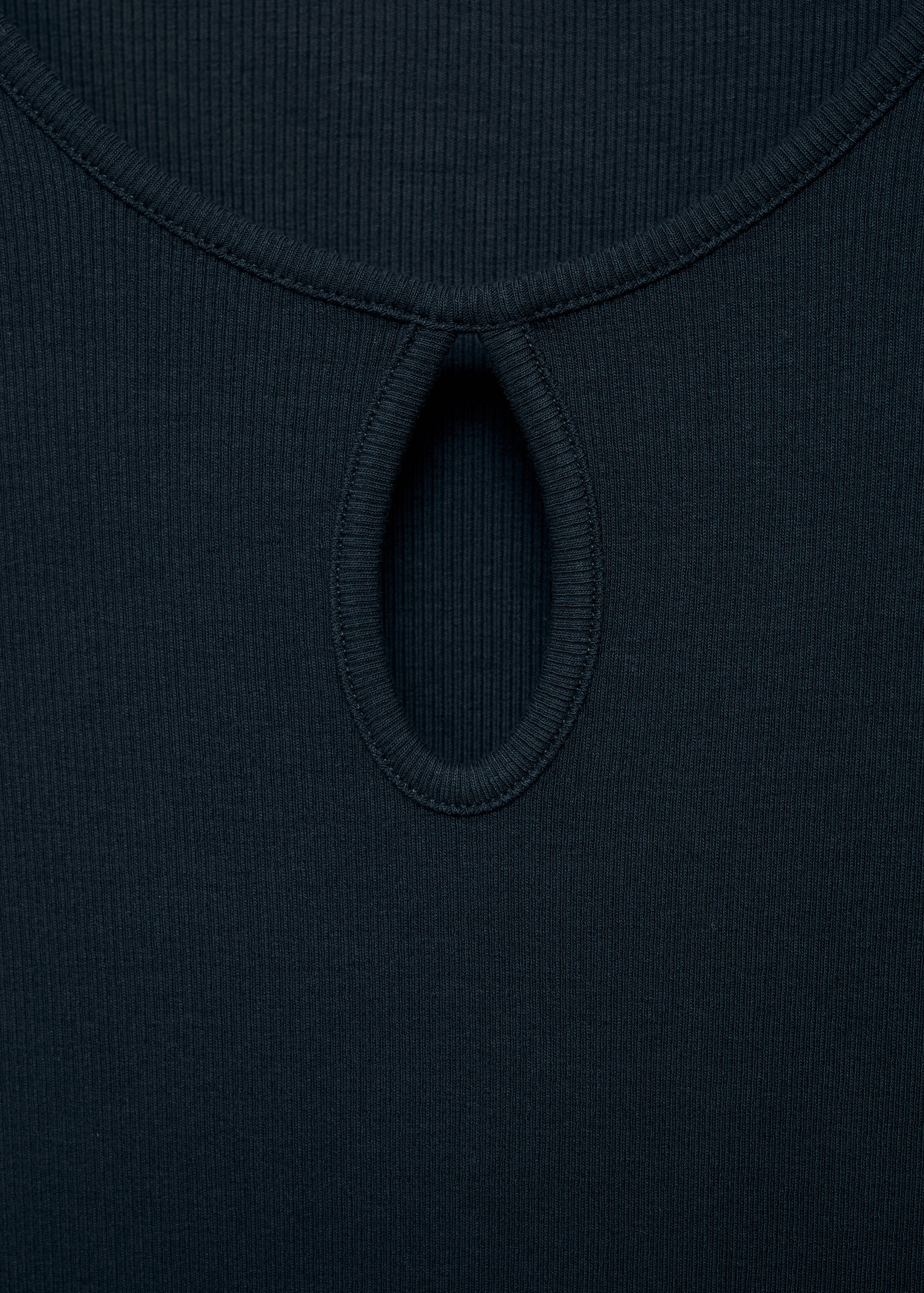 Robe midi col forme goutte d’eau - Détail de l'article 8