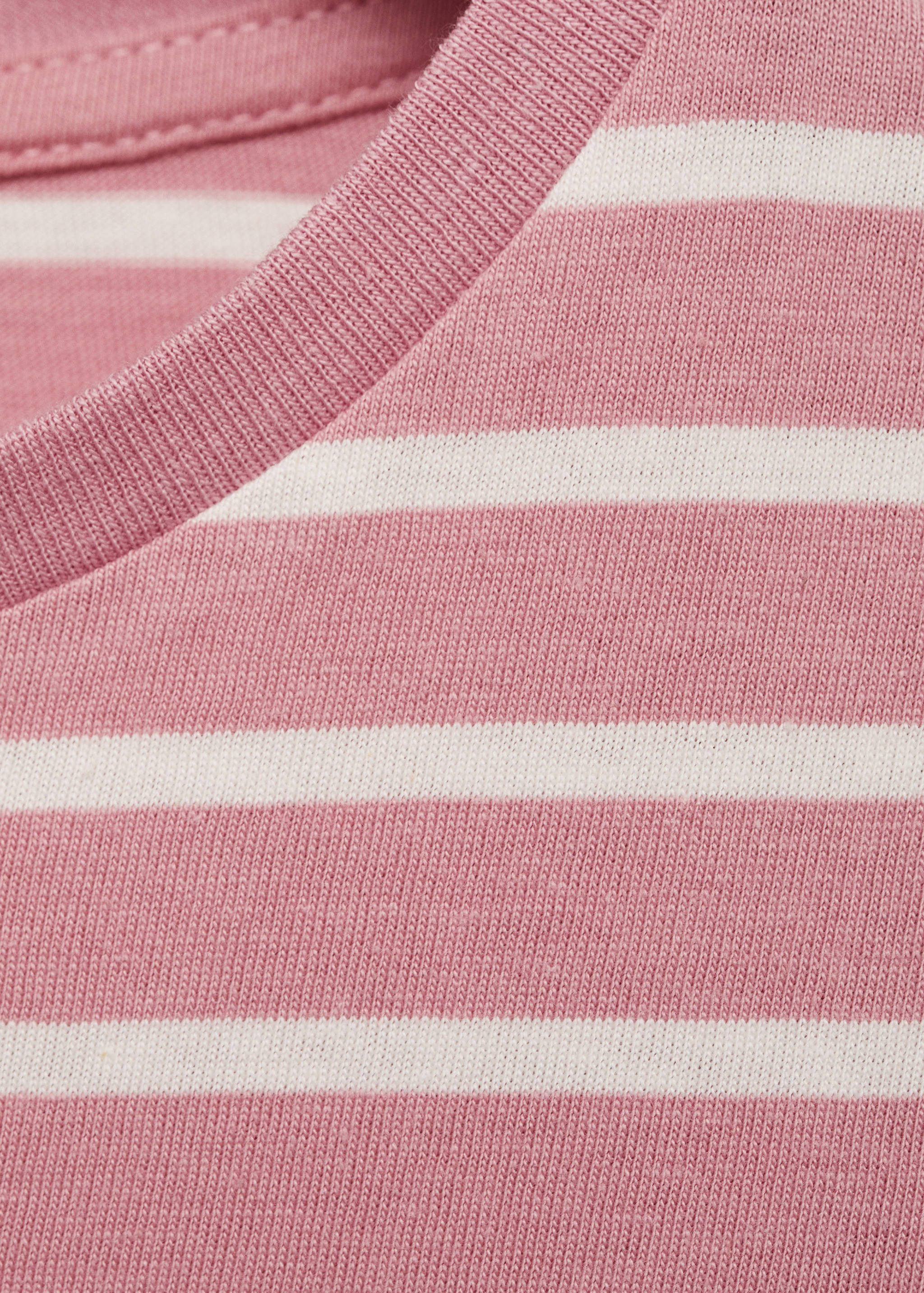 Striped cotton T-shirt - Details of the article 8