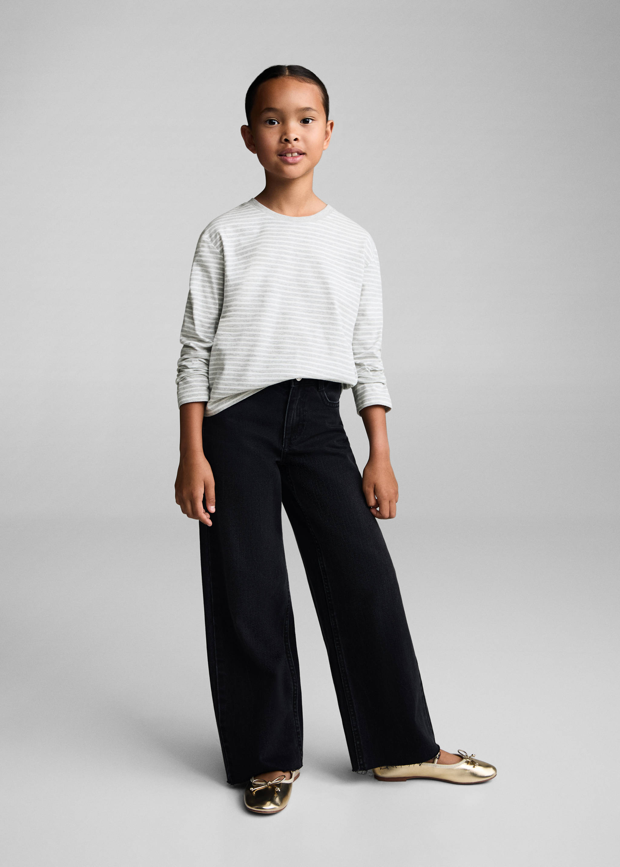 Striped cotton T-shirt - General plane