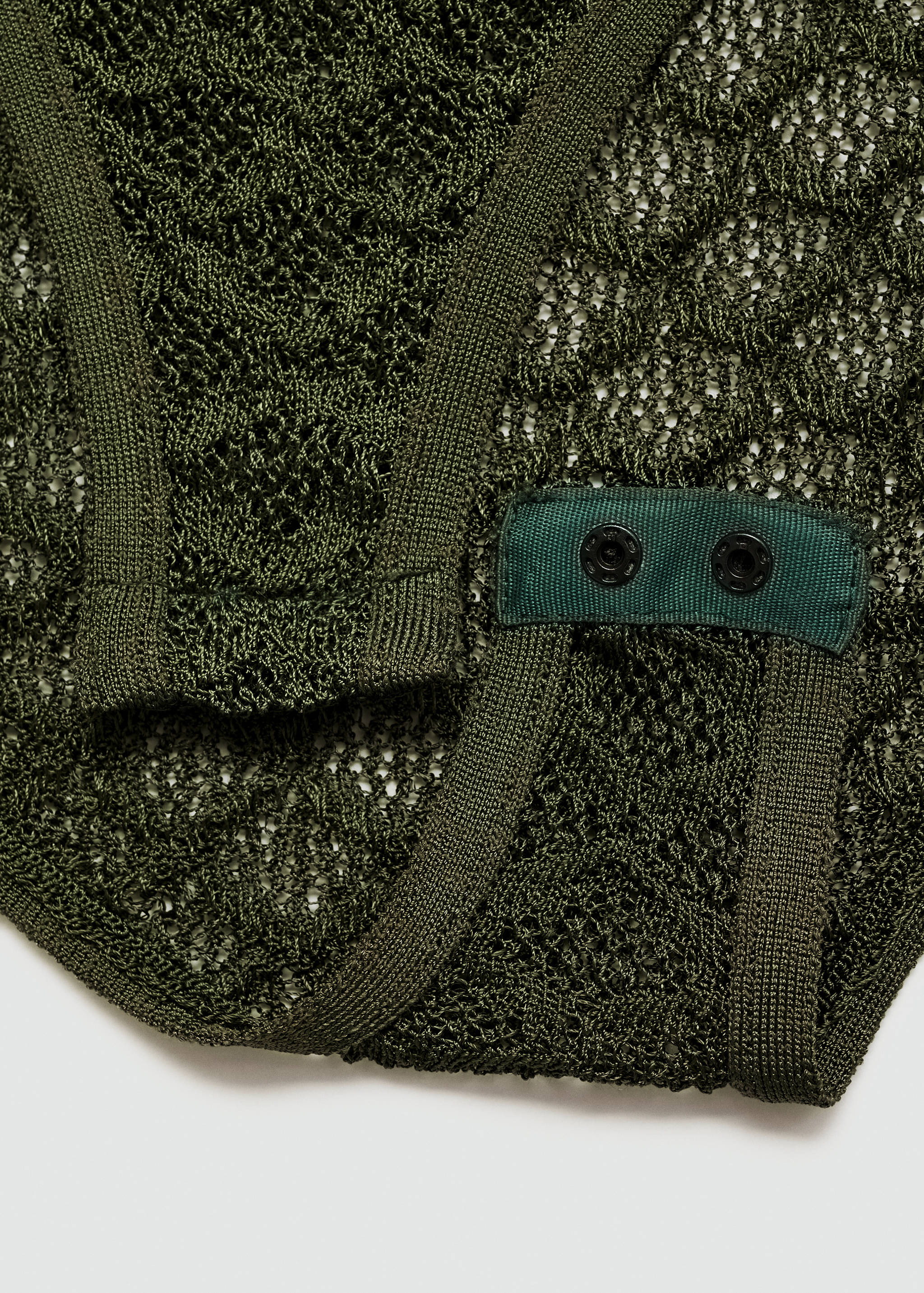 Flared pleated trousers - Details of the article 0