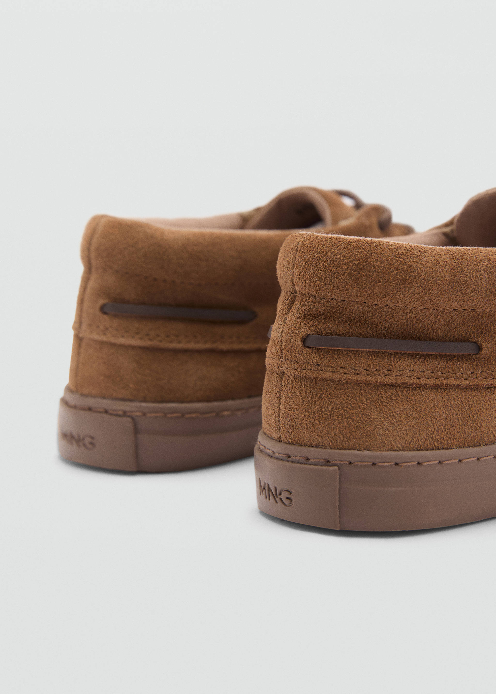 Leather nautical shoes - Details of the article 1