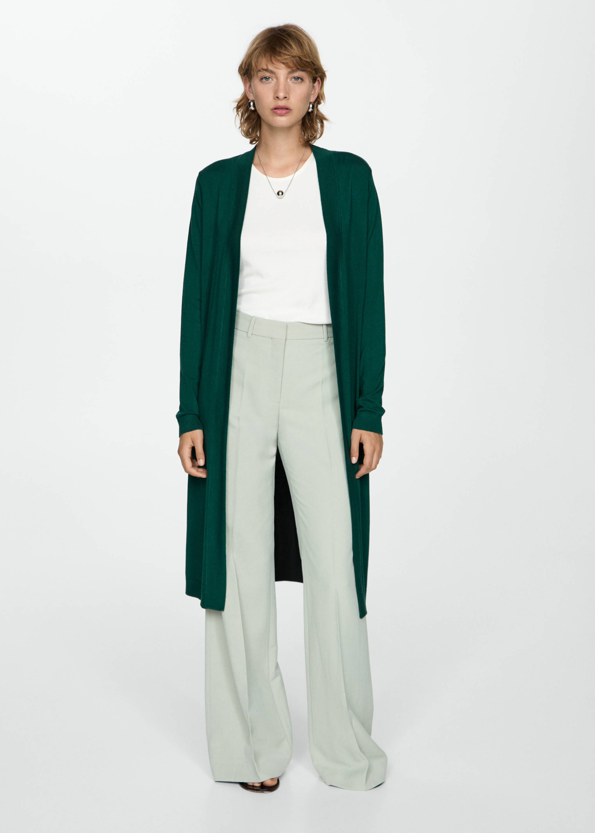 Cárdigan largo punto fino - Detalle del artículo 2