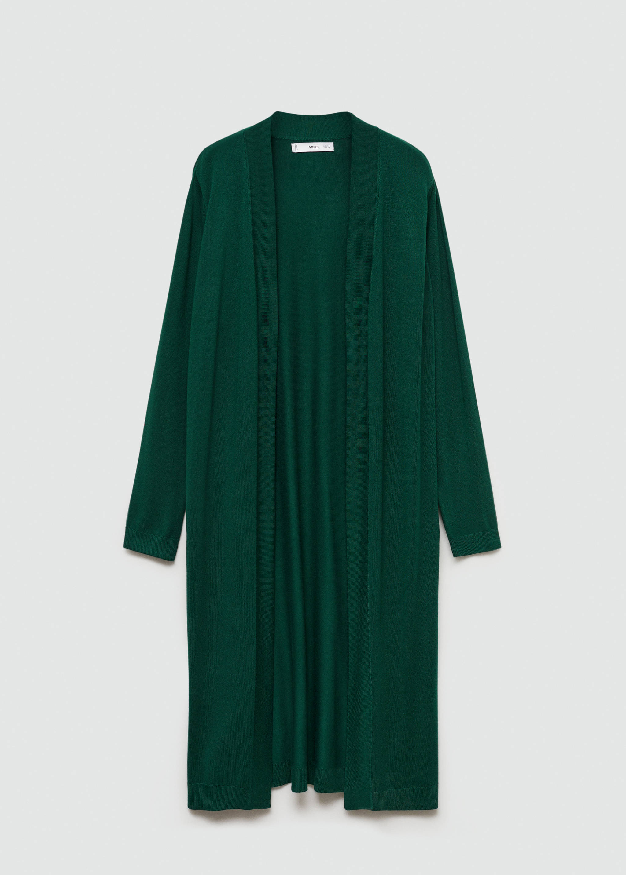 Cárdigan largo punto fino - Artículo sin modelo