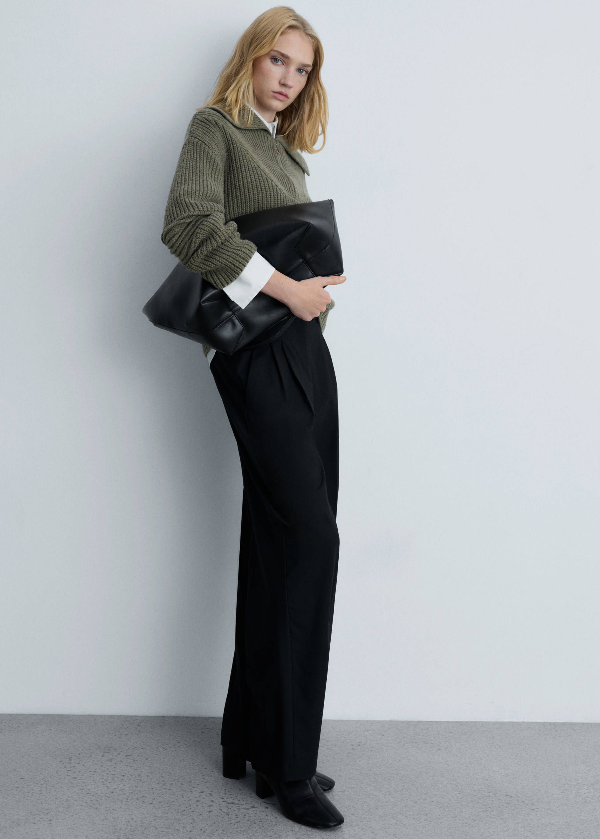 Block-heel ankle boots - General plane