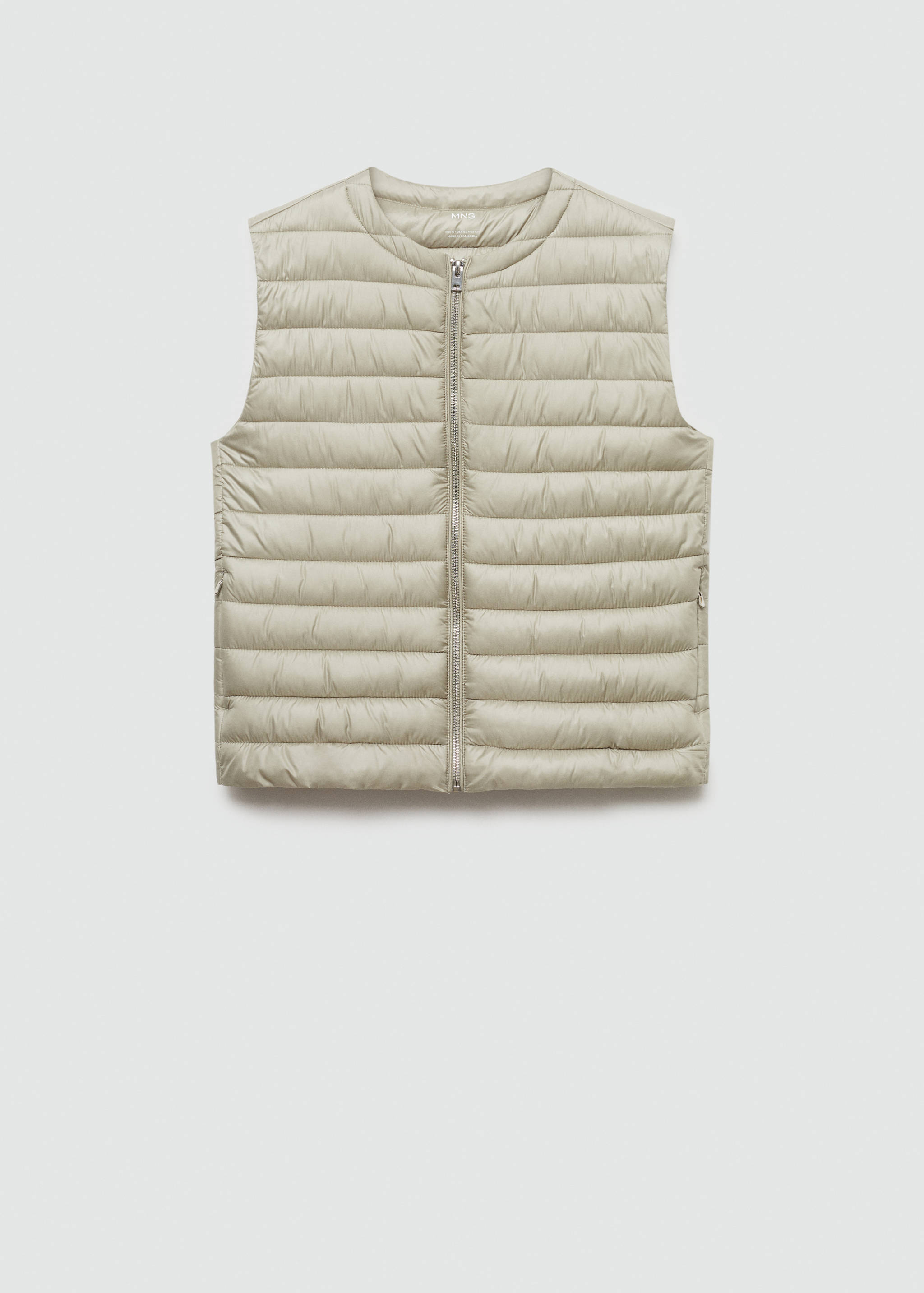 Quilted gilet - Article without model