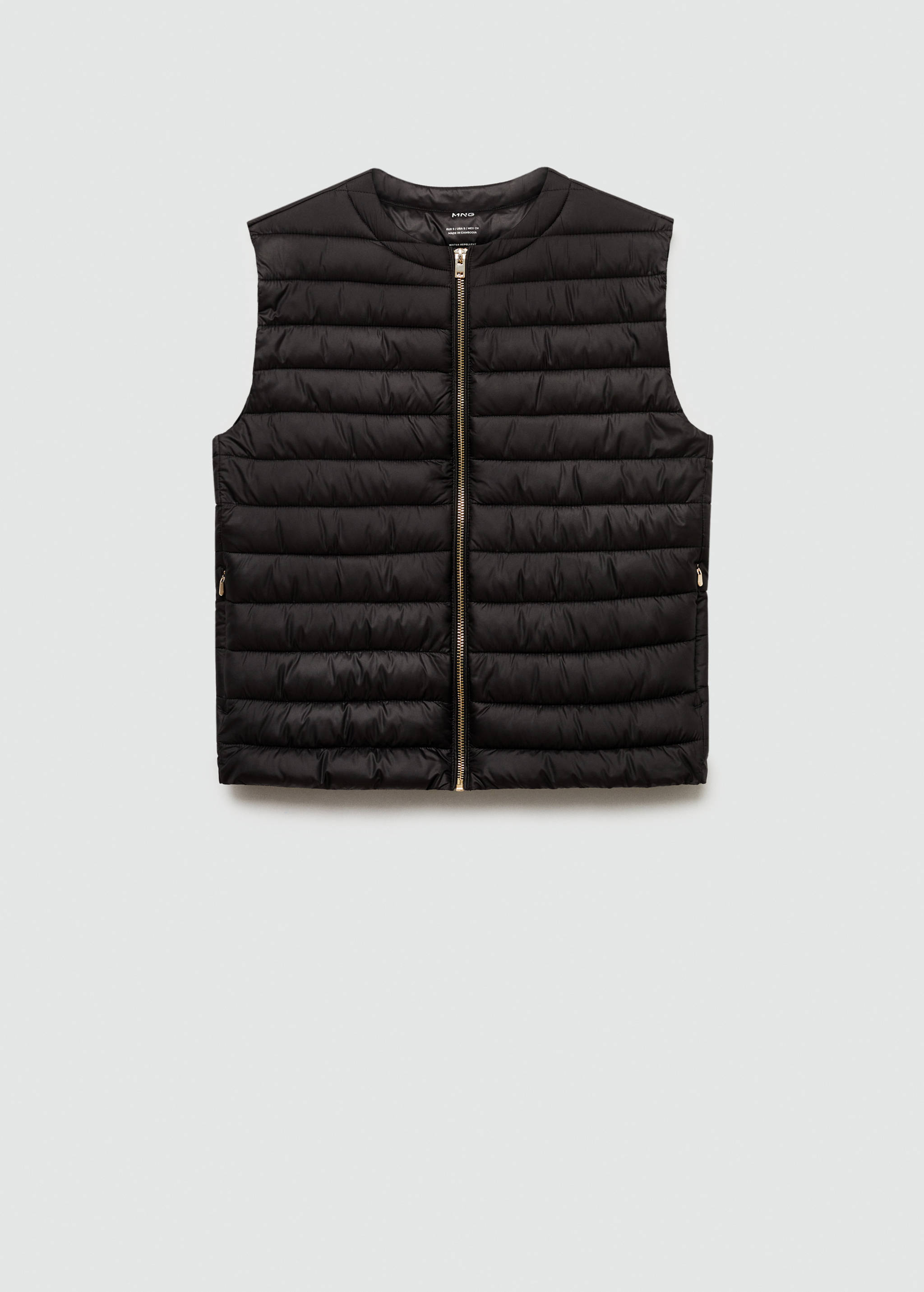 Quilted gilet - Article without model