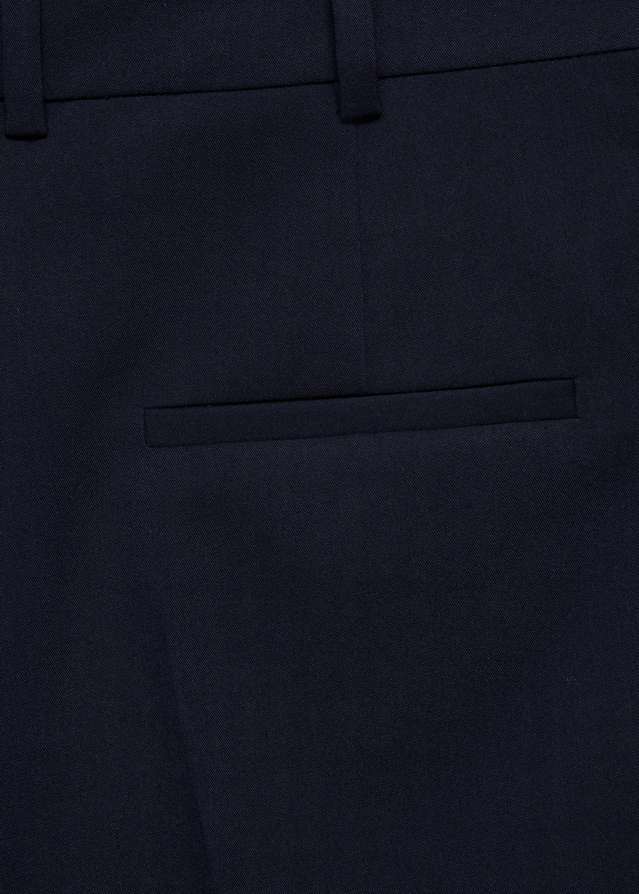 Straight suit trousers - Details of the article 0