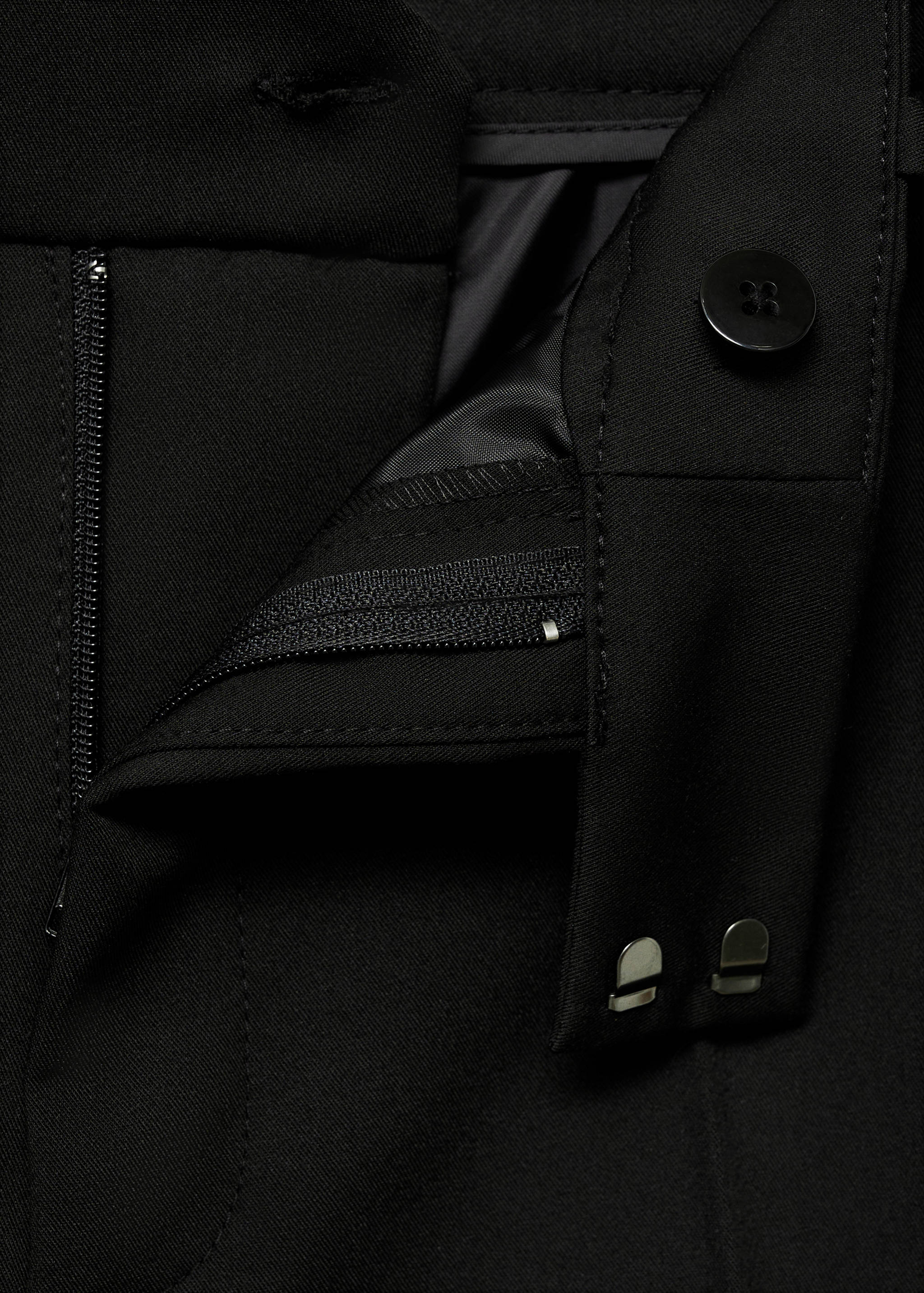 Straight suit trousers - Details of the article 8