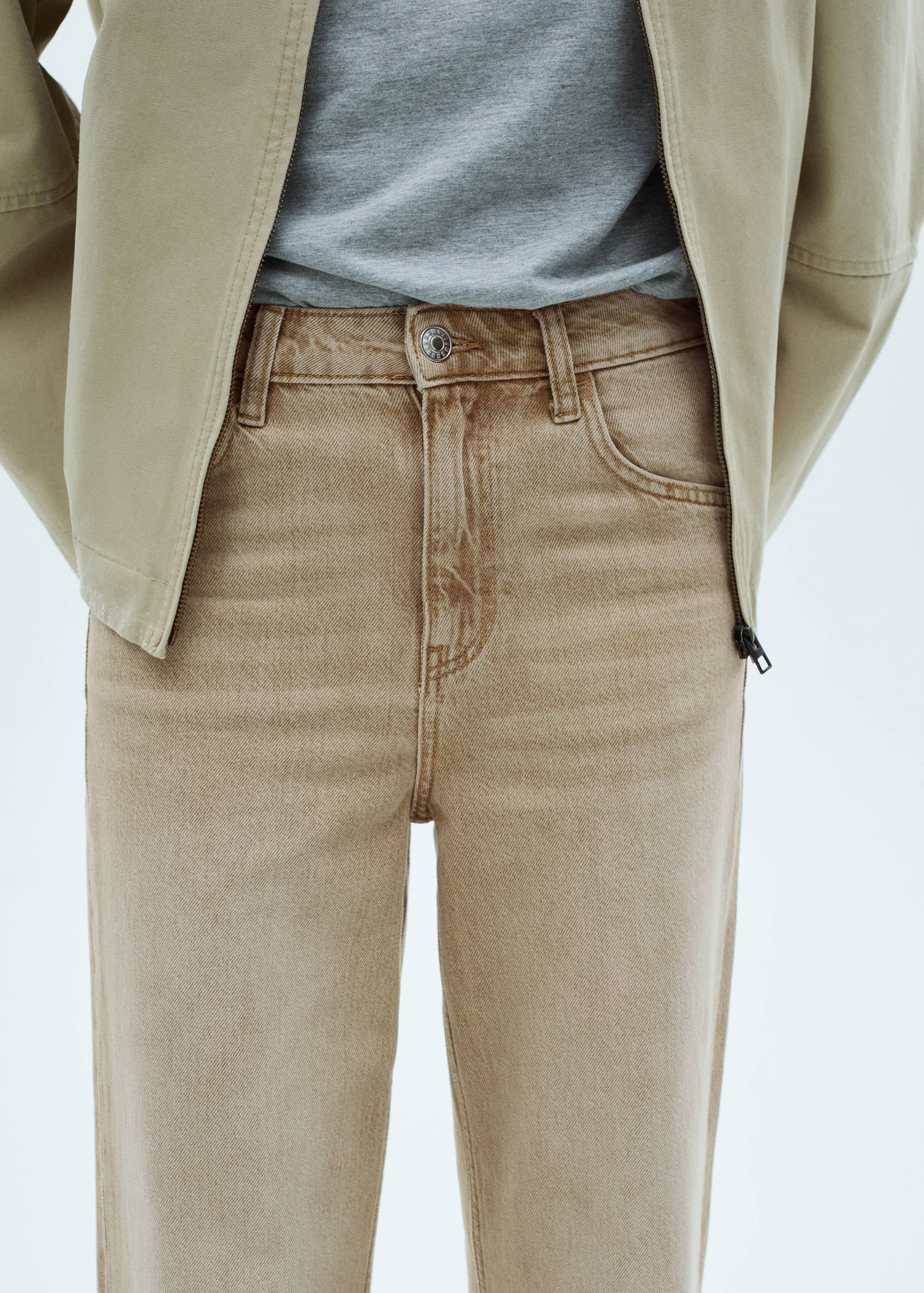 Danila high-waisted wide leg jeans - Details of the article 6