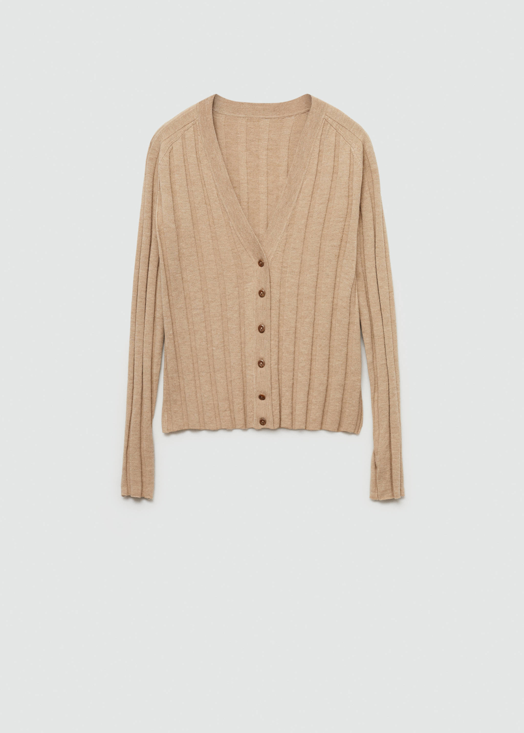 Button knit cardigan - Article without model