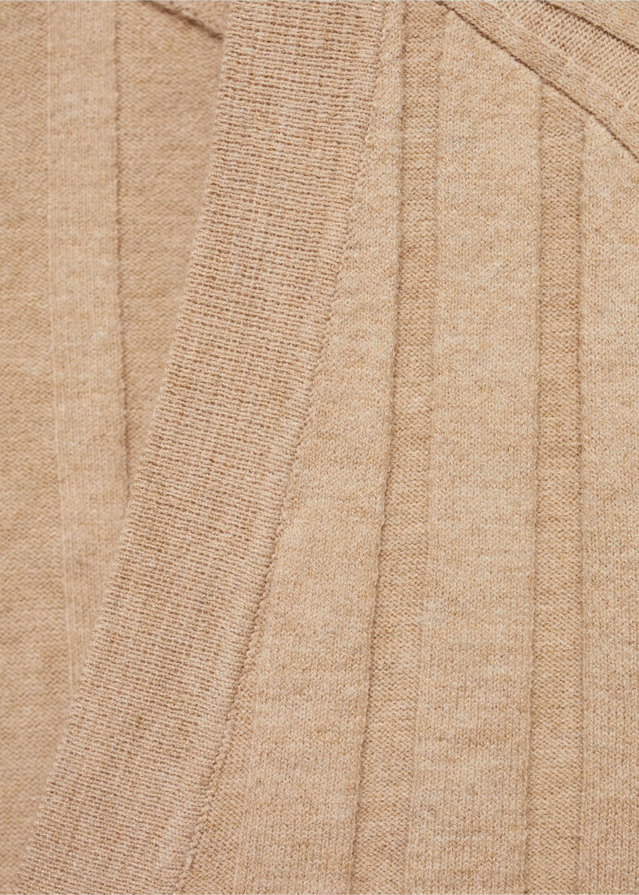 Button knit cardigan - Details of the article 0, Light/Pastel Grey. Ref: 77075645-00.