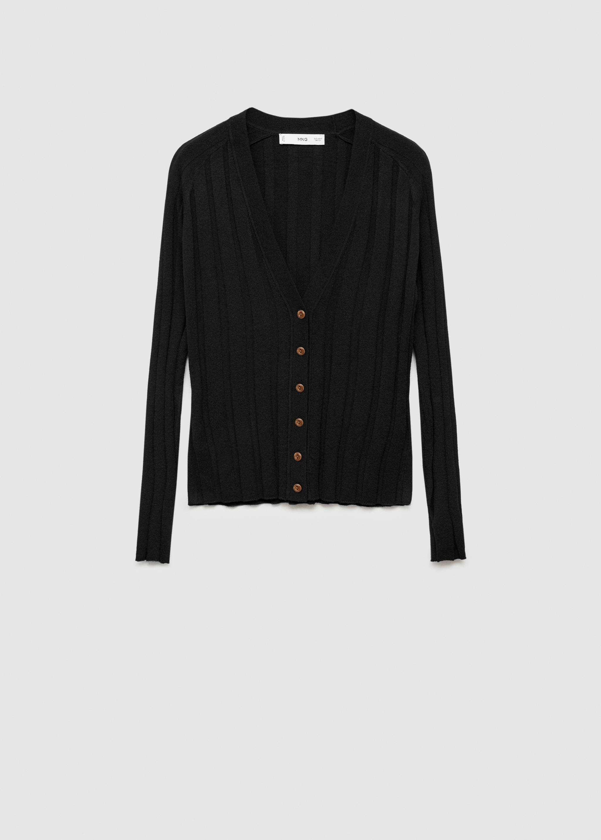 Button knit cardigan - Article without model