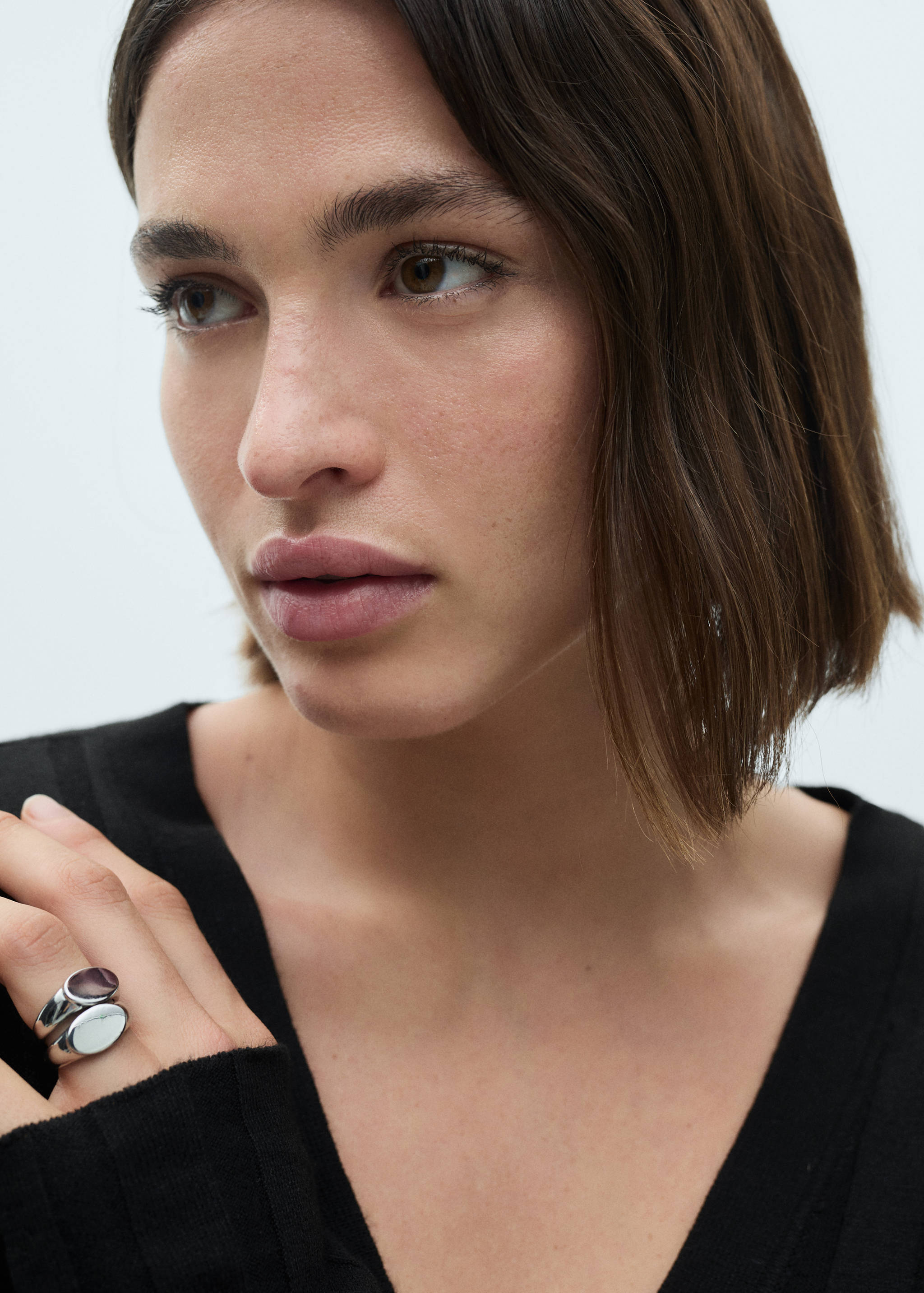 Button knit cardigan - Details of the article 4