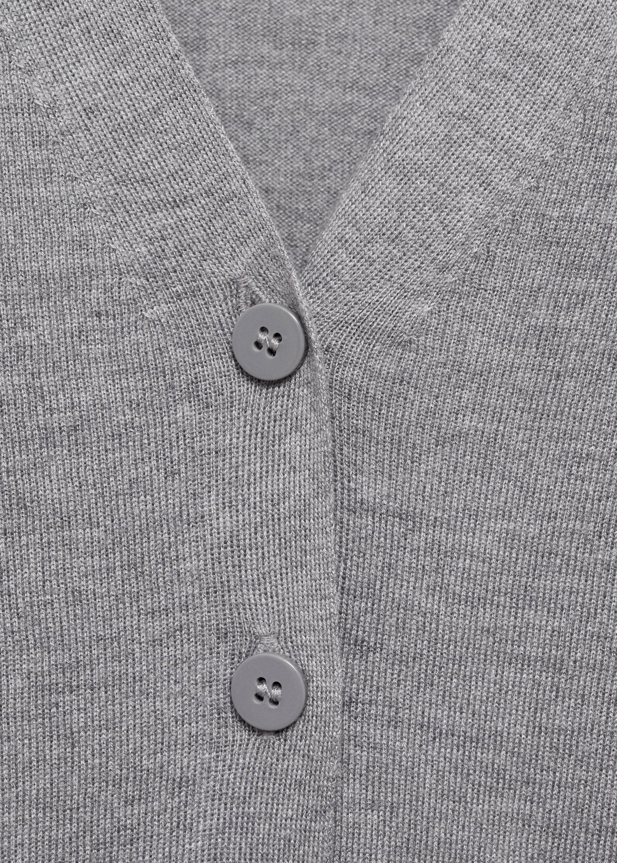 Button knit cardigan - Details of the article 8