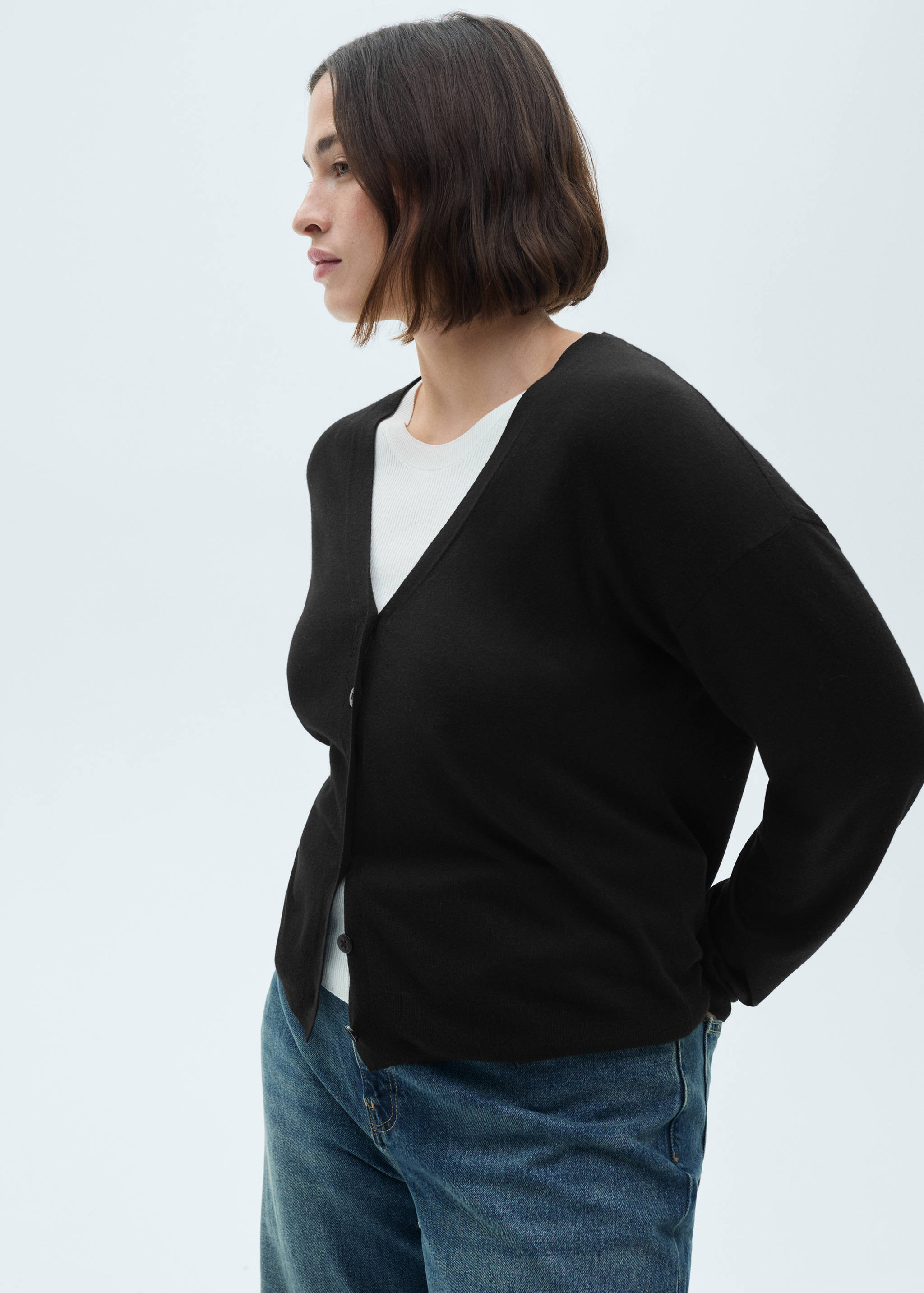 Button knit cardigan - Details of the article 5