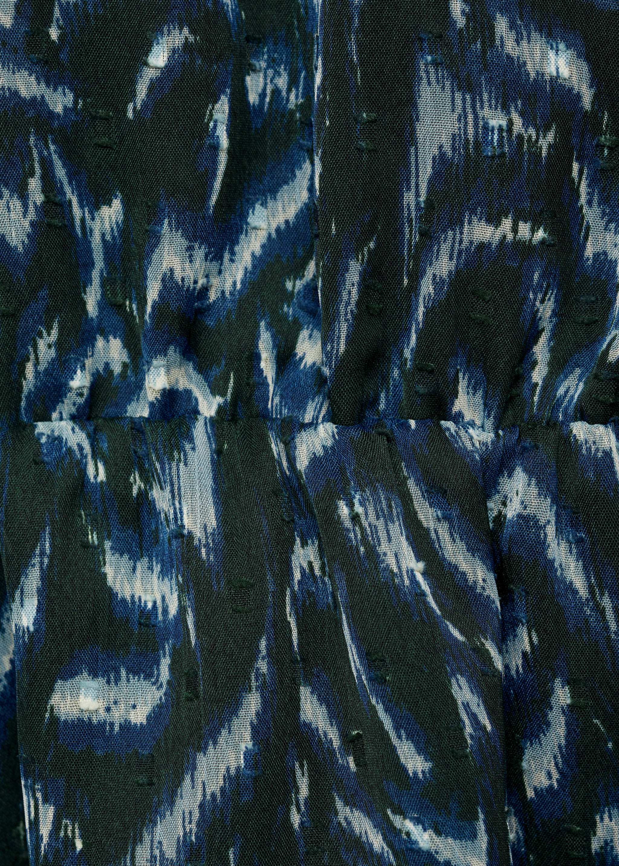 Robe courte imprimée volants - Détail de l'article 8