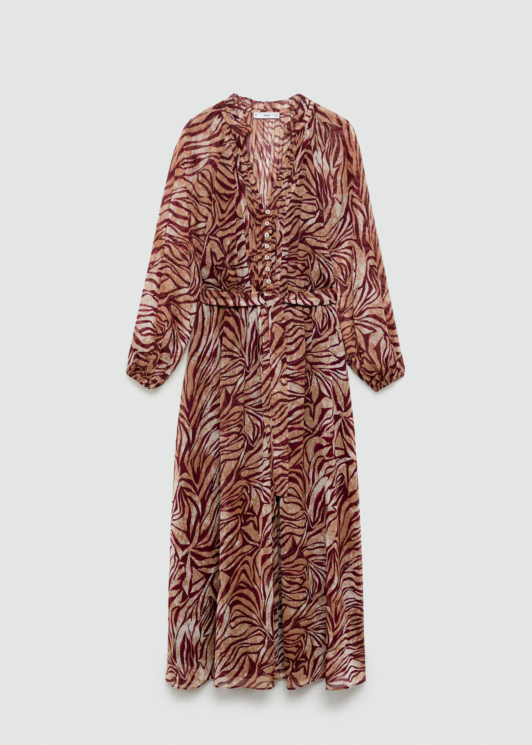 Long printed dress - Article without model