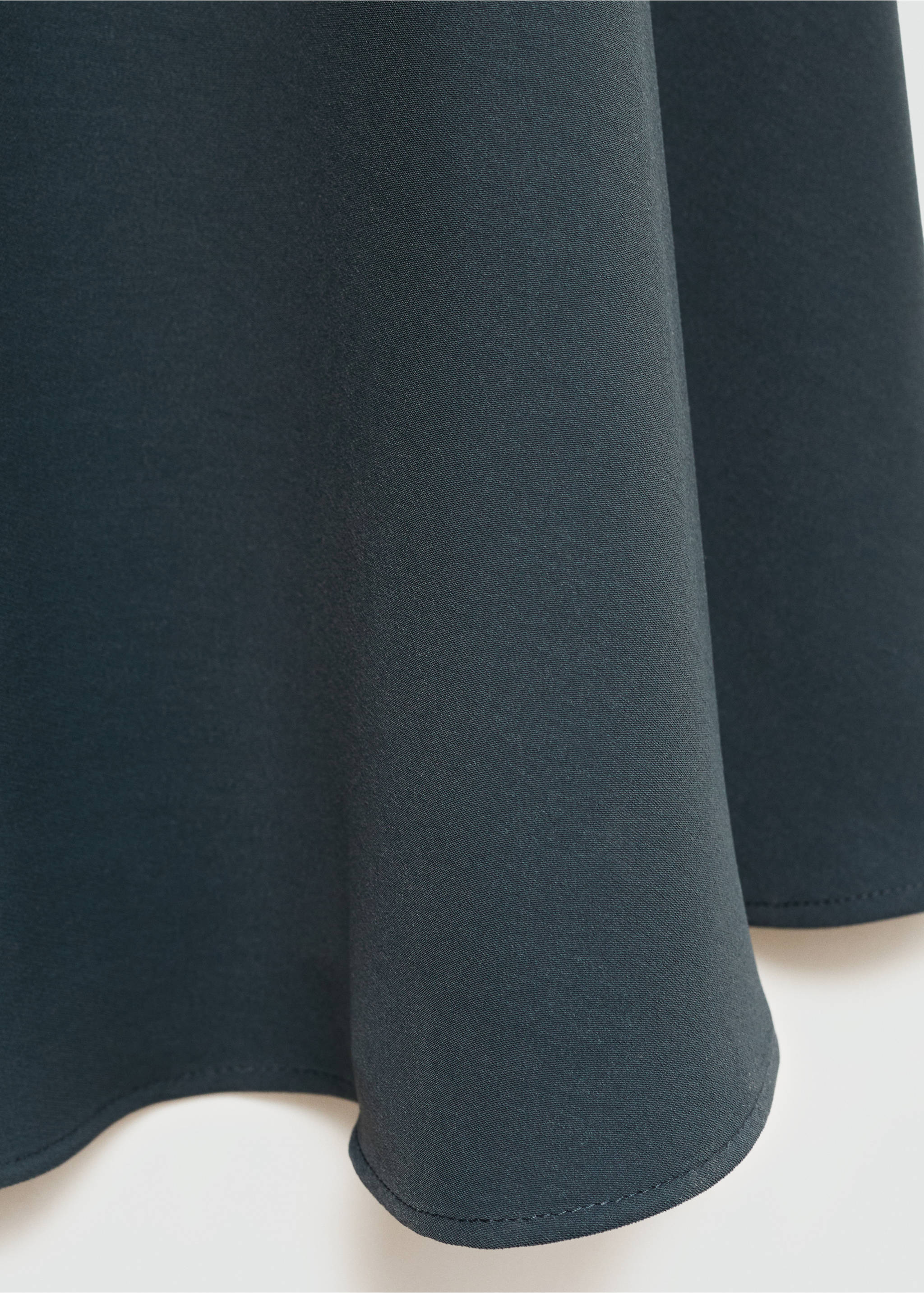 Long flared dress - Details of the article 0, Grey. Ref: 77075667-00.