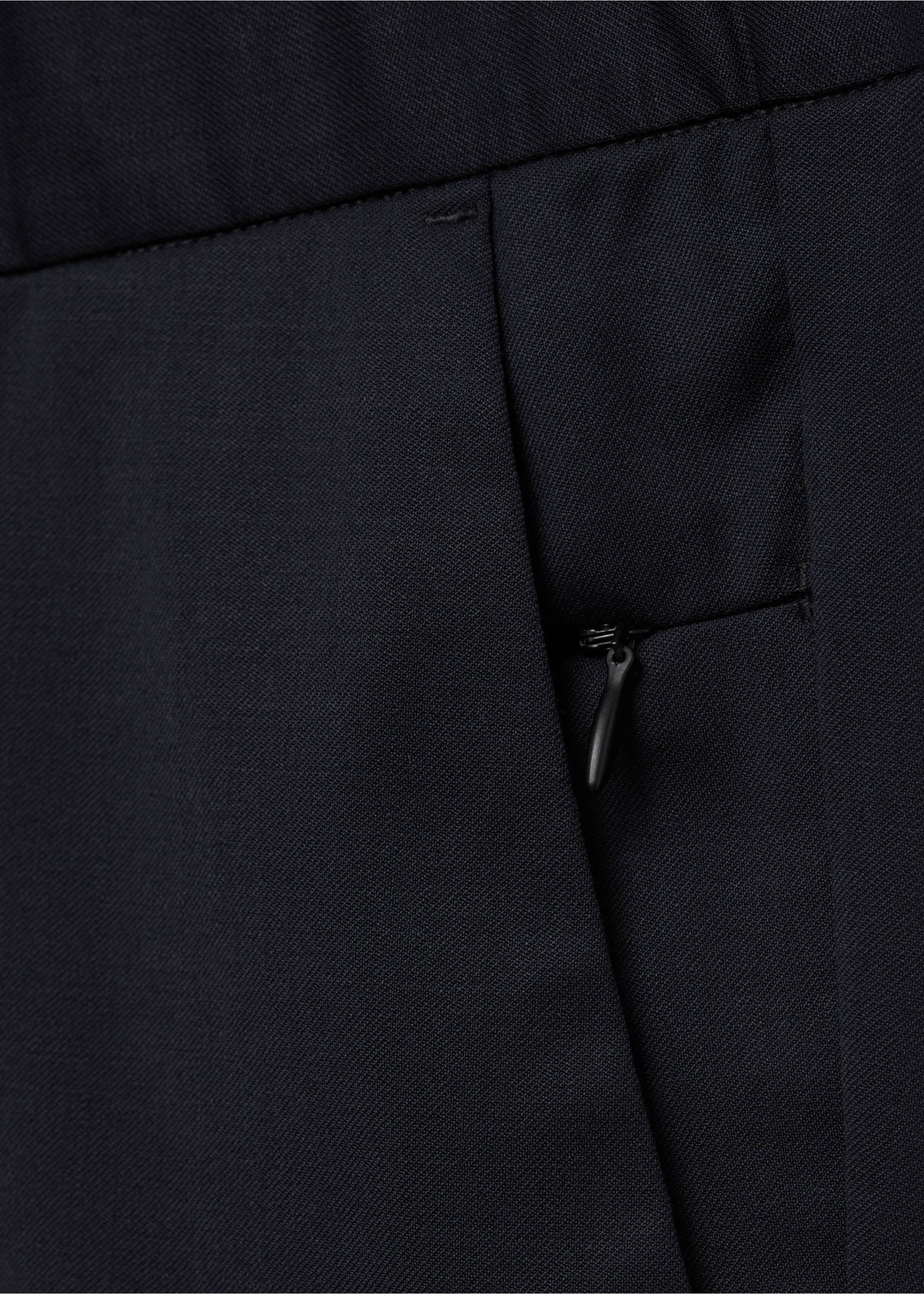 Pantalon slim-fit comfort stretch Coolmax® - Détail de l'article 0, Bleu marine foncé. Ref: 77075963-00.