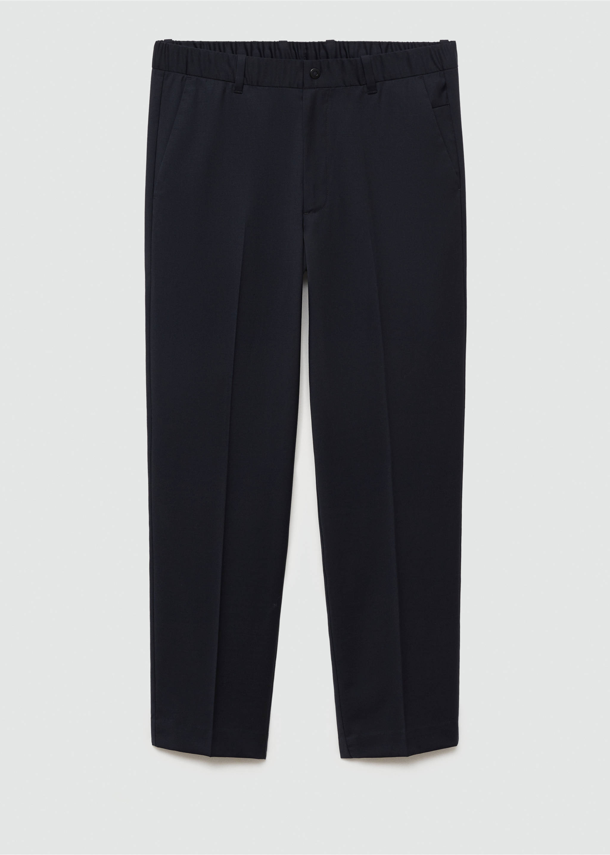 Pantalon slim-fit comfort stretch Coolmax® - Article sans modèle, Bleu marine foncé. Ref: 77075963-00.