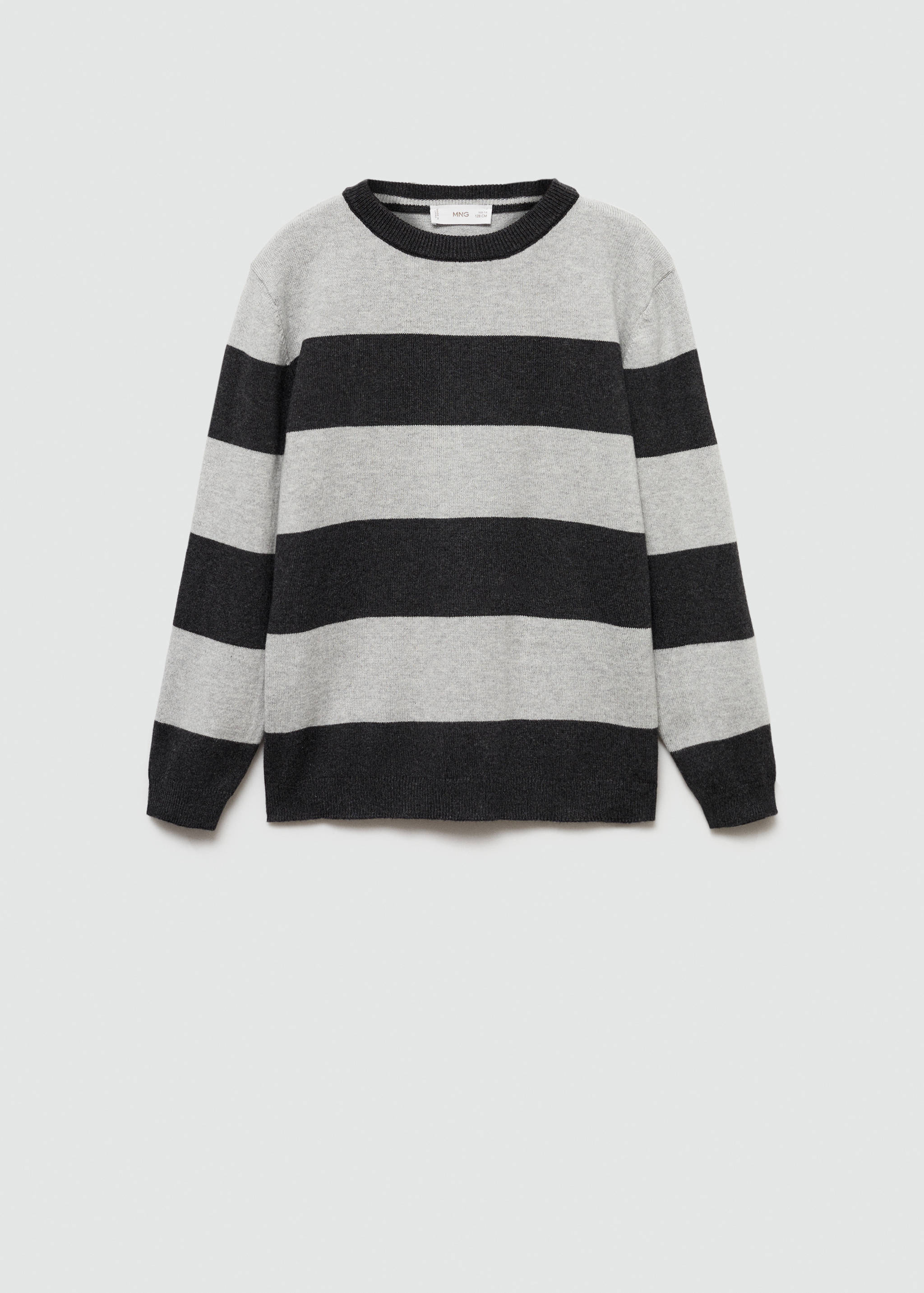 Knit striped sweater - Article without model