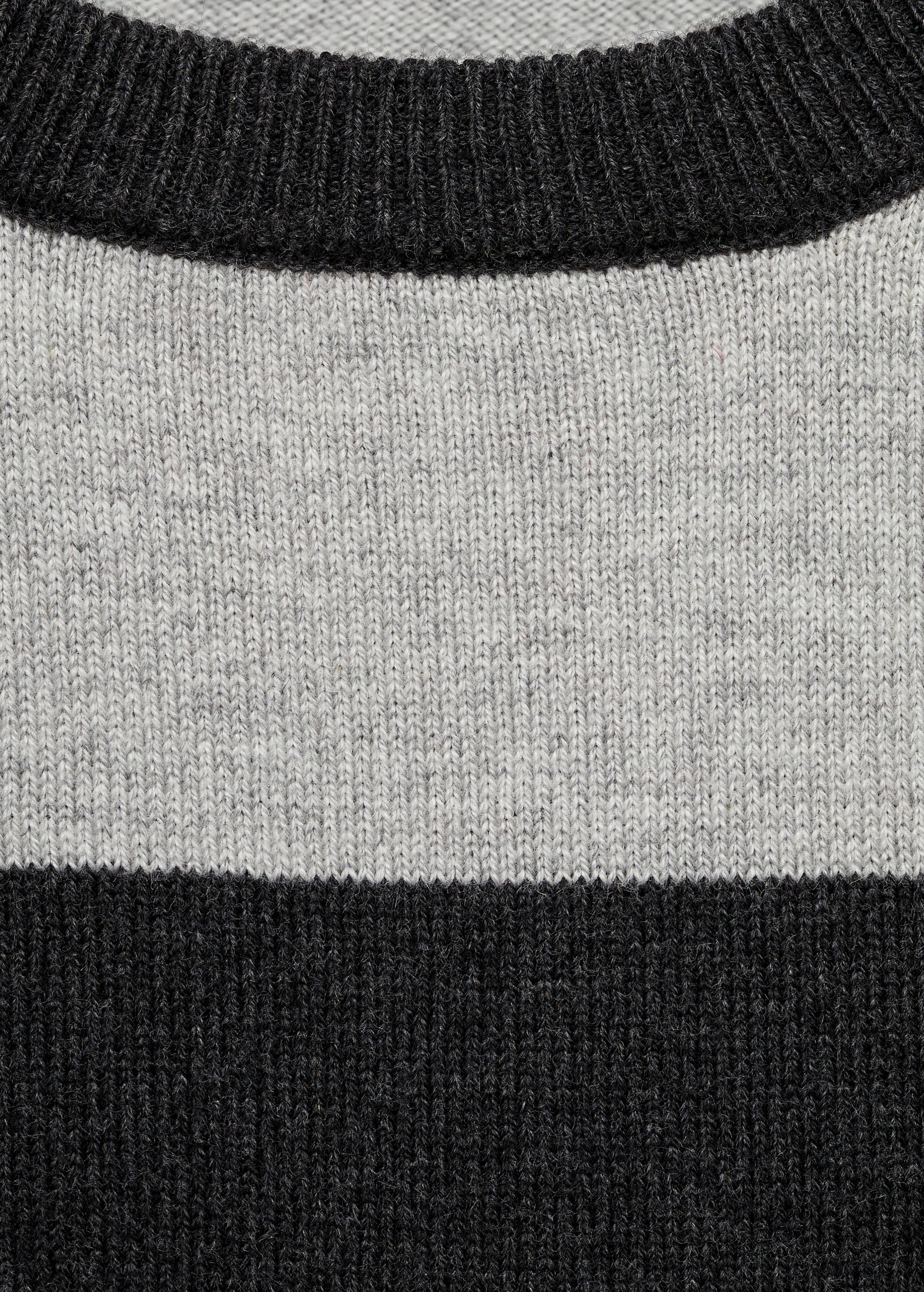 Knit striped sweater - Details of the article 8