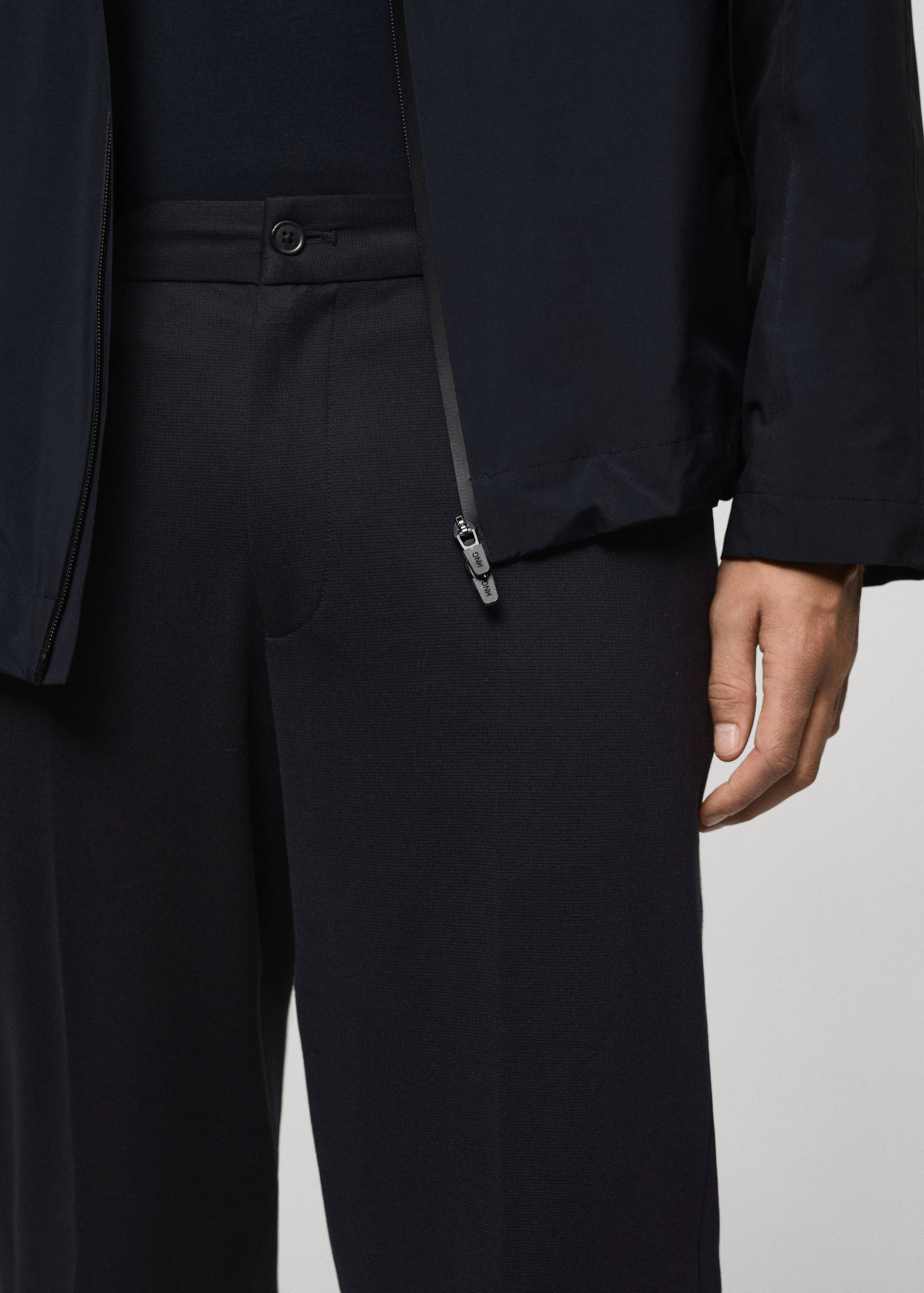 Pantalon costume infroissable tissu stretch - Détail de l'article 1