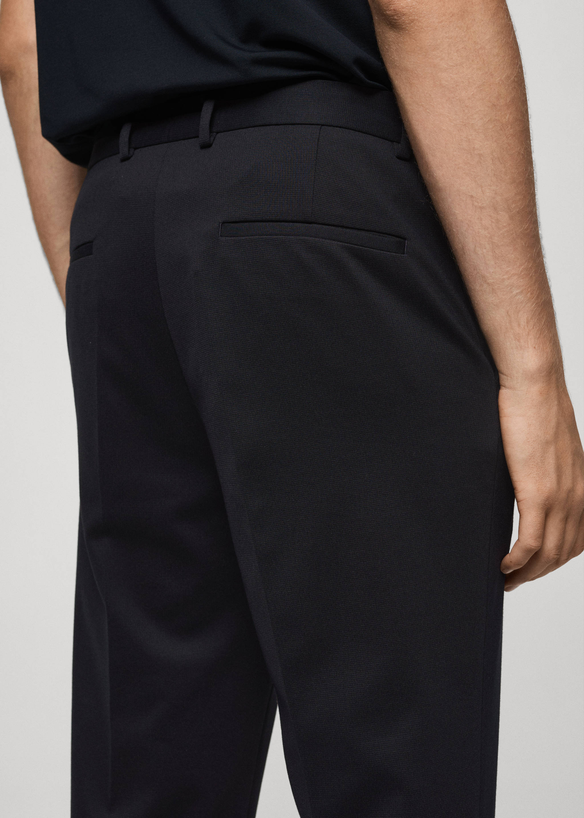 Pantalon costume infroissable tissu stretch - Détail de l'article 6