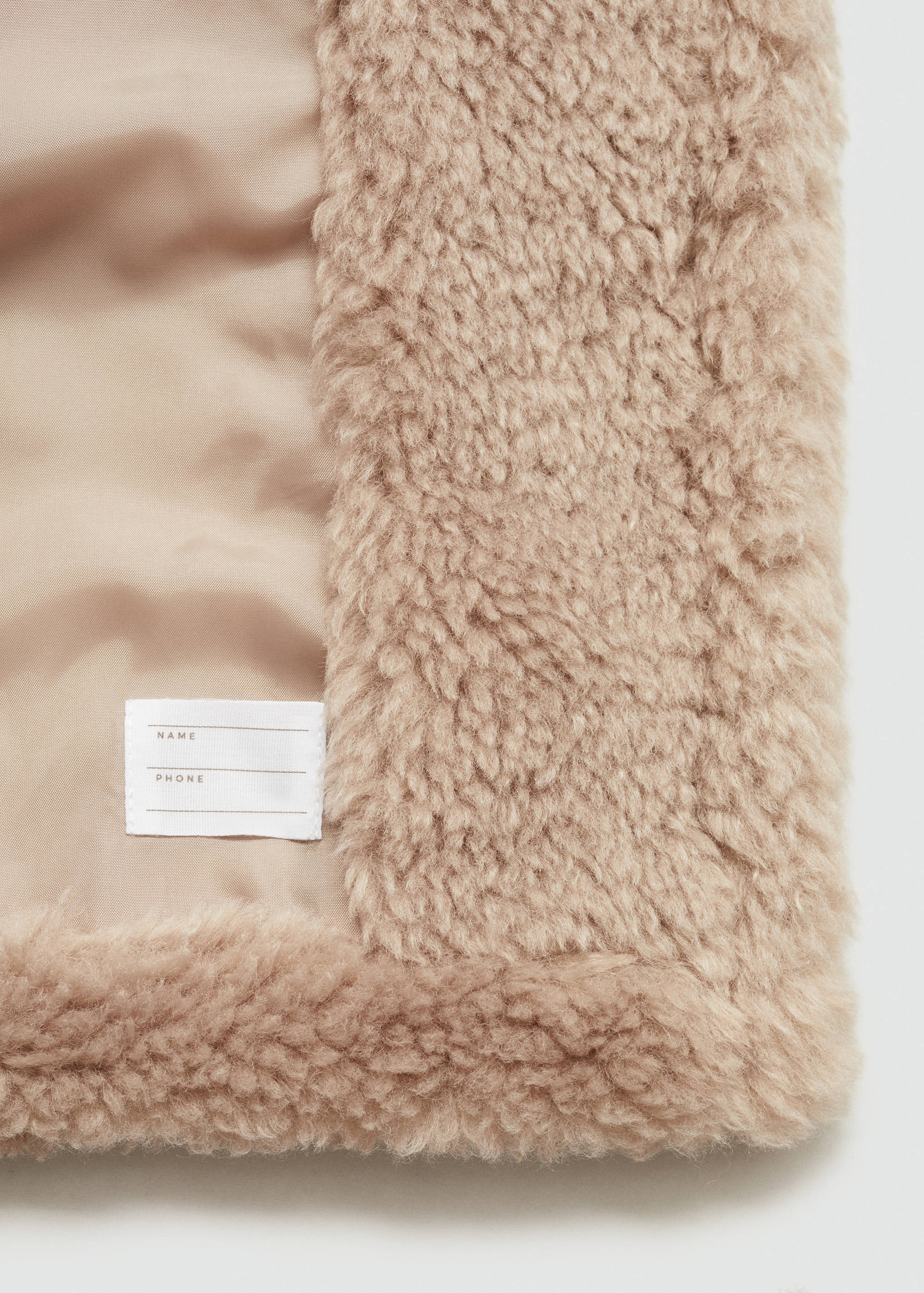 Manteau imitation mouton - Détail de l'article 0